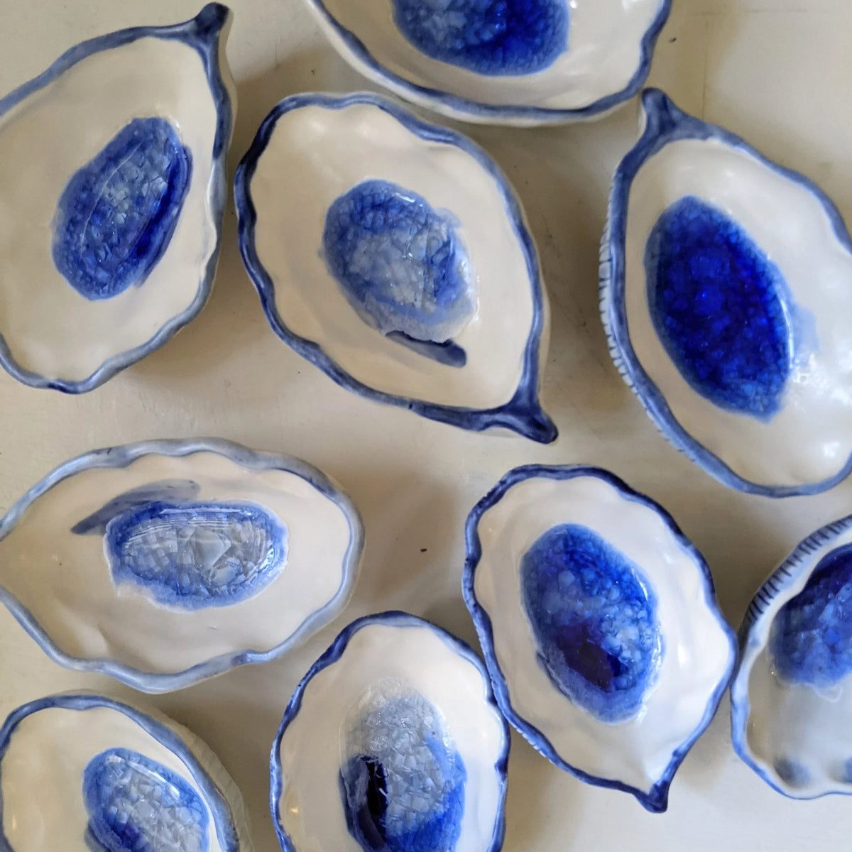 Sea Glass Oysters