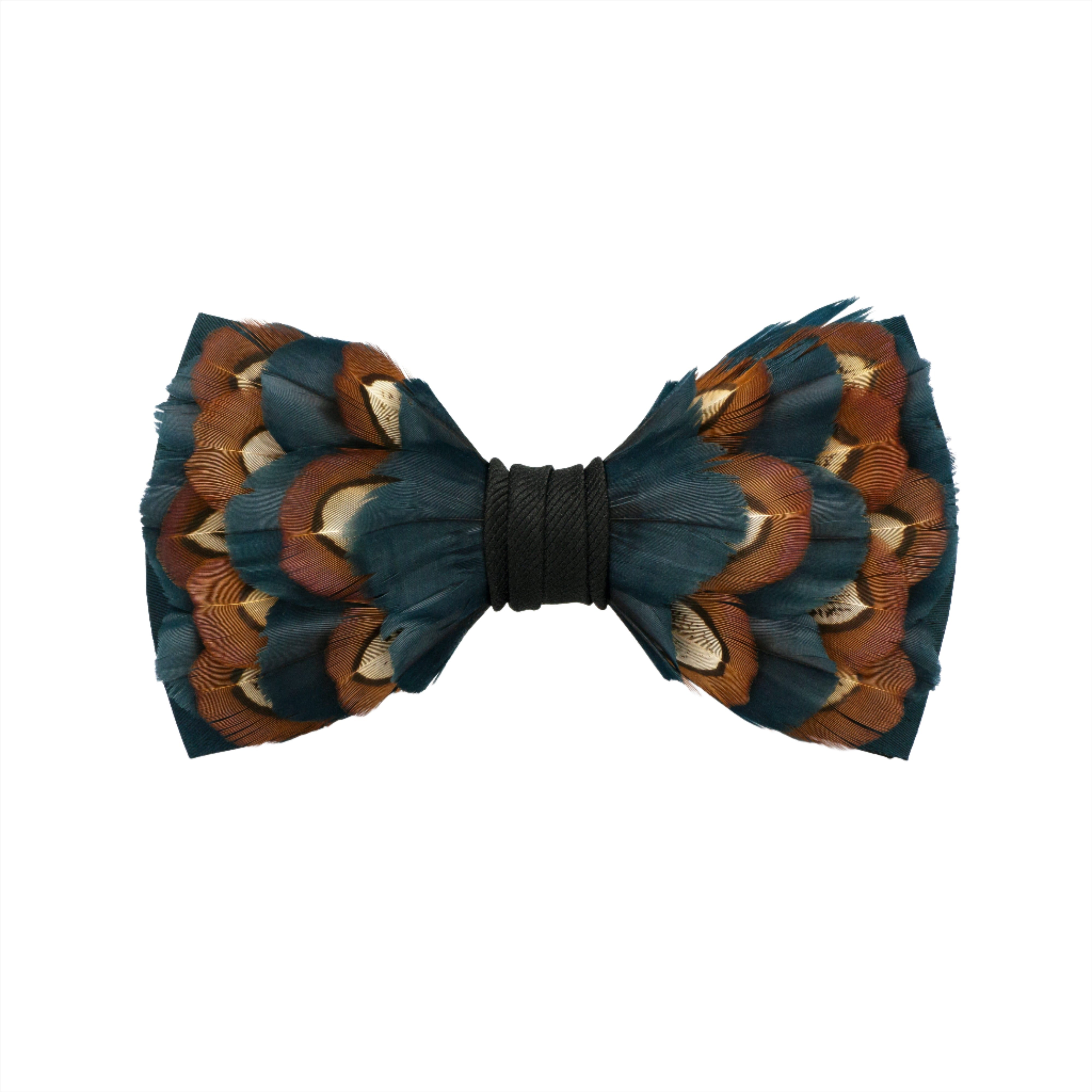 Feather Bow Tie