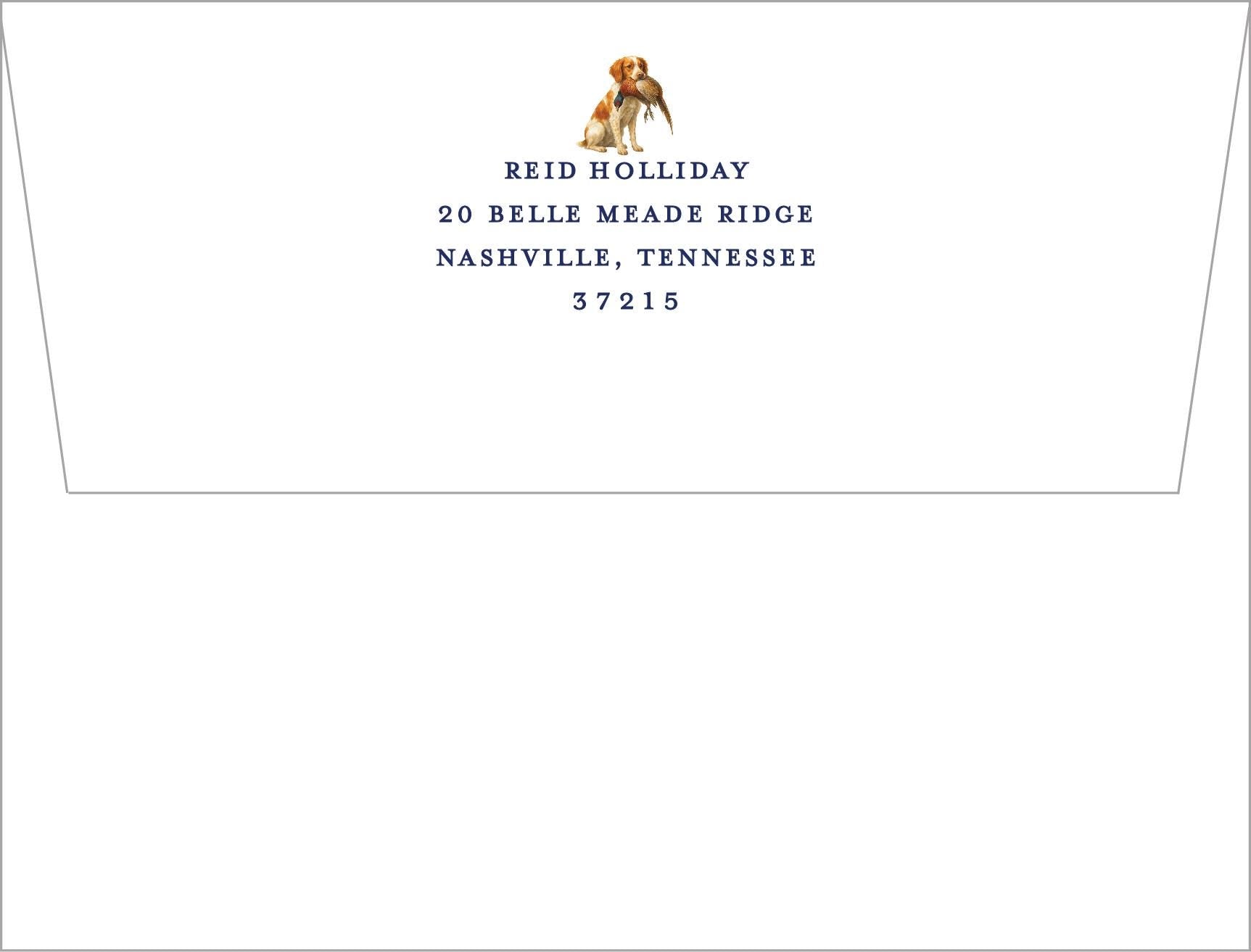 Brittany Spaniel Stationery