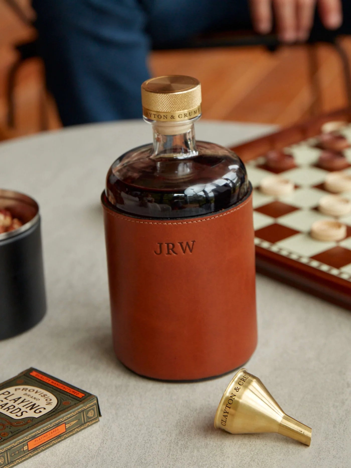 The Original Leather Decanter