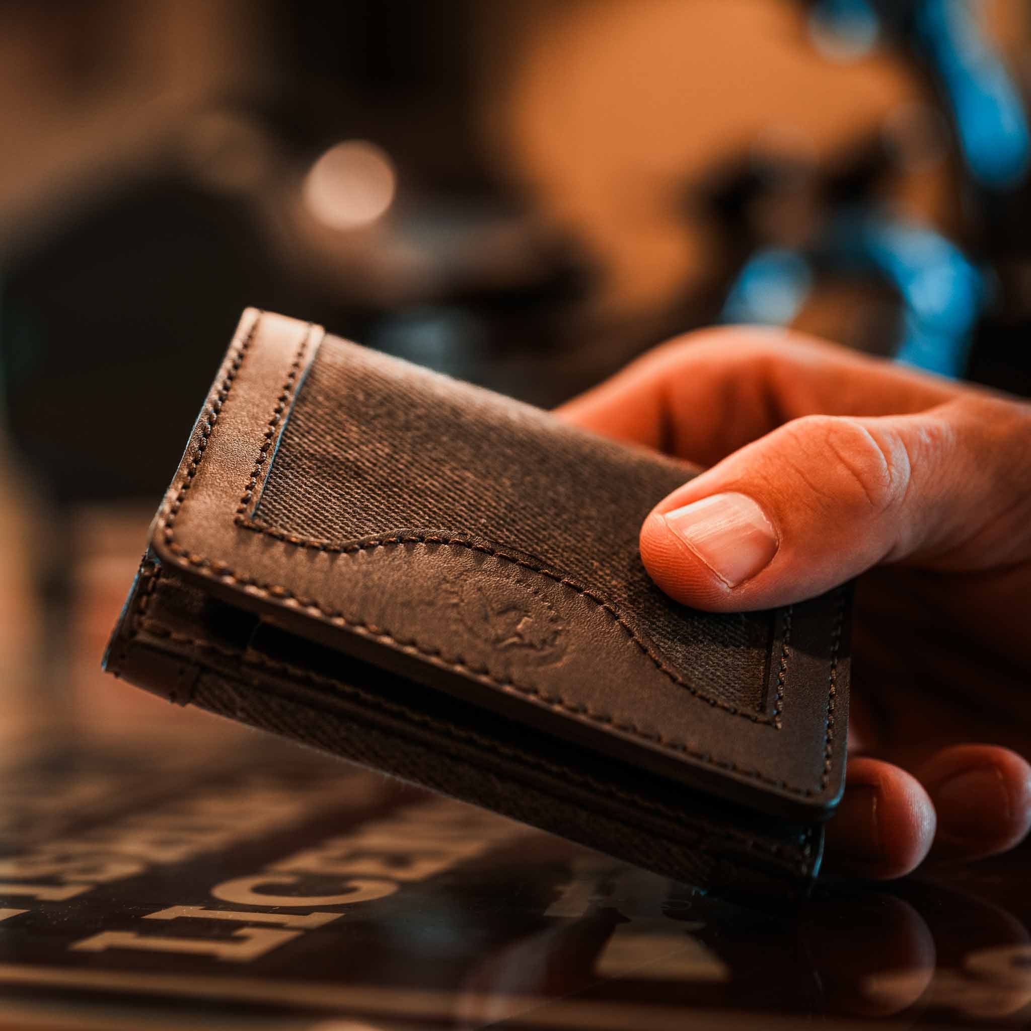 ESSENTIALS TRI-FOLD WALLET