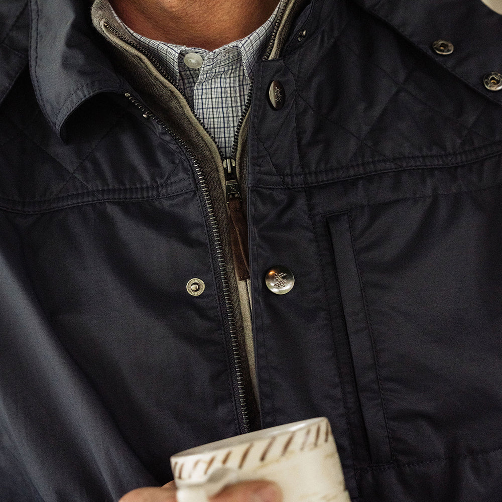 TSG Highland Quilted Jacket in Midnight