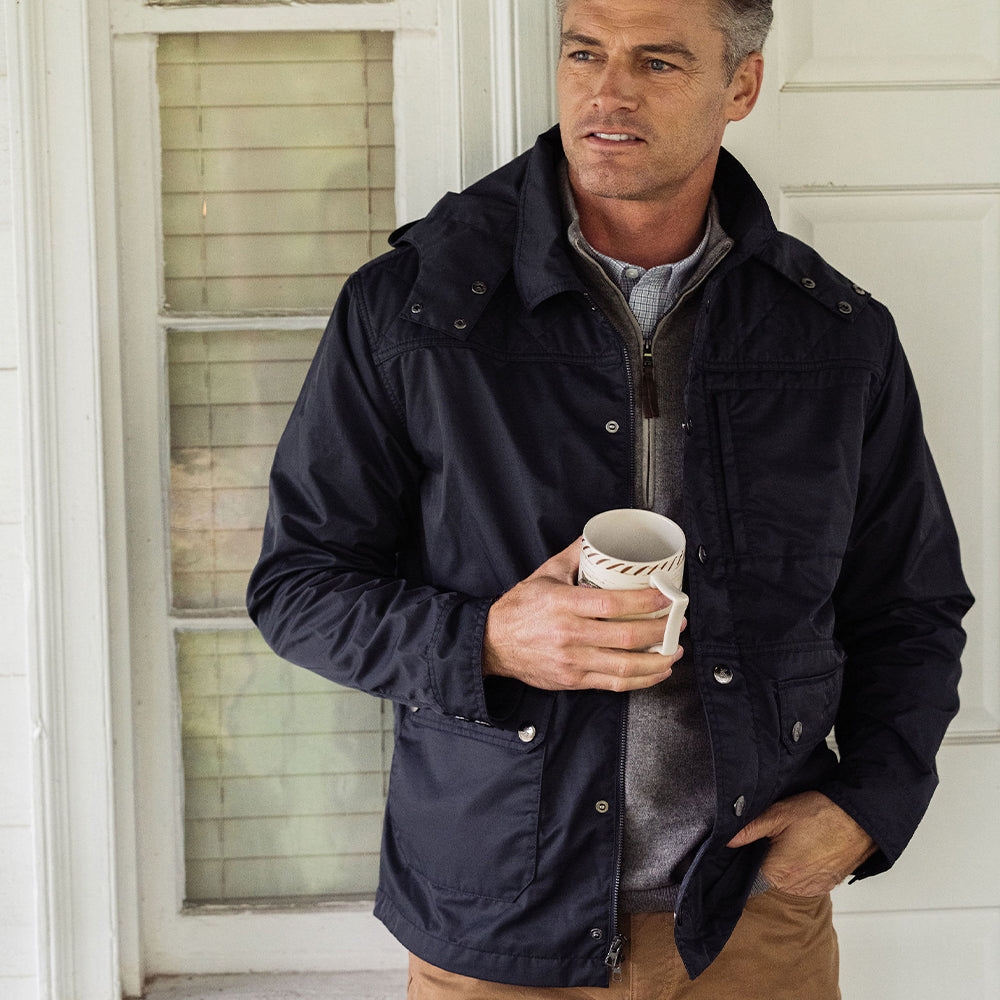TSG Highland Quilted Jacket in Midnight