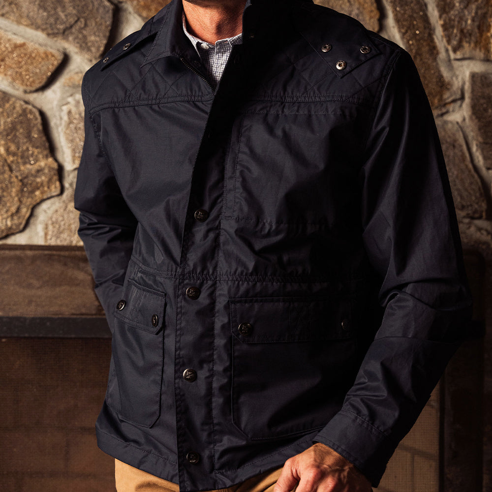 TSG Highland Quilted Jacket in Midnight