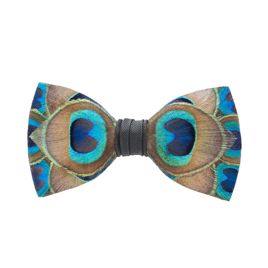 Feather Bow Tie