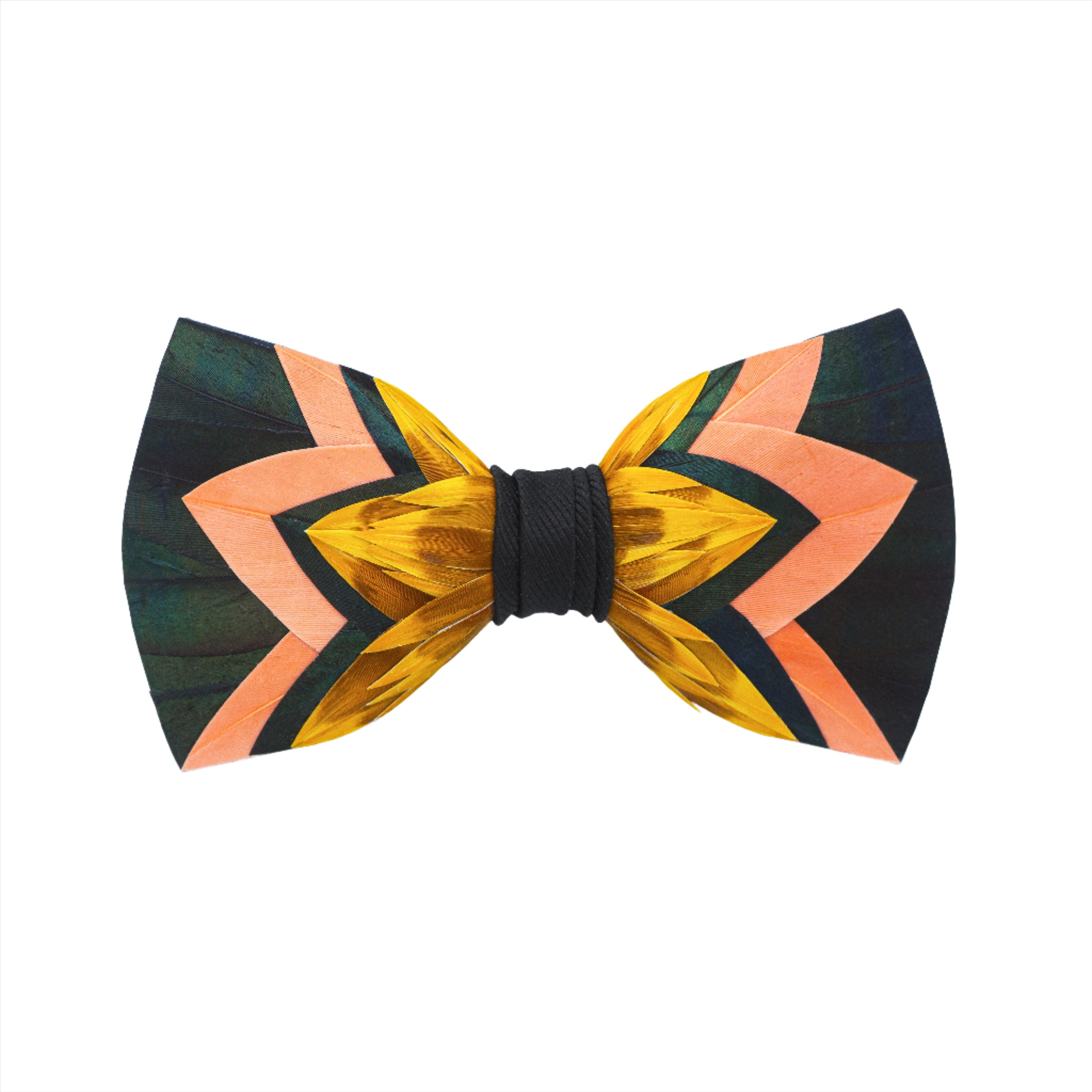 Feather Bow Tie