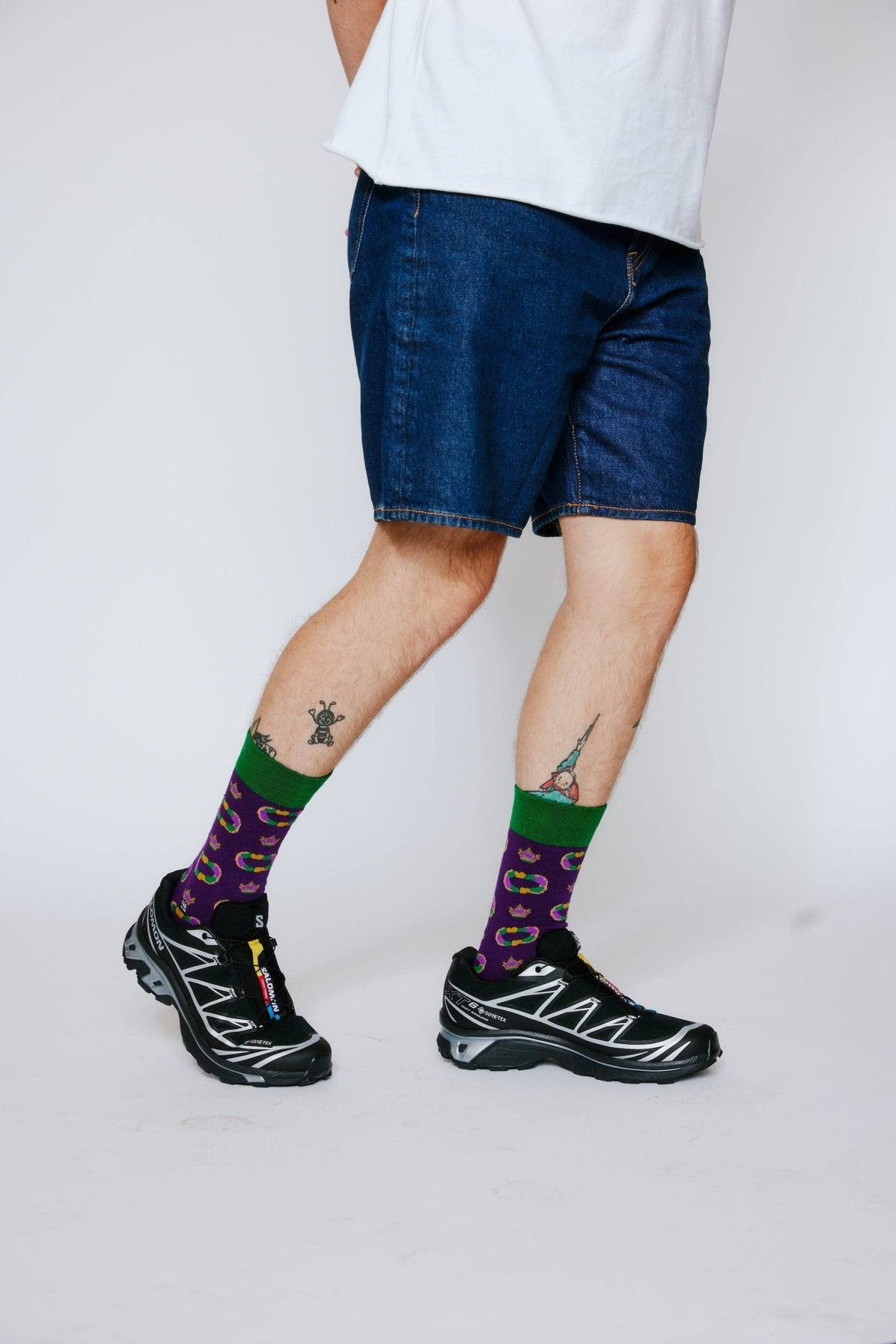 King Cake Socks