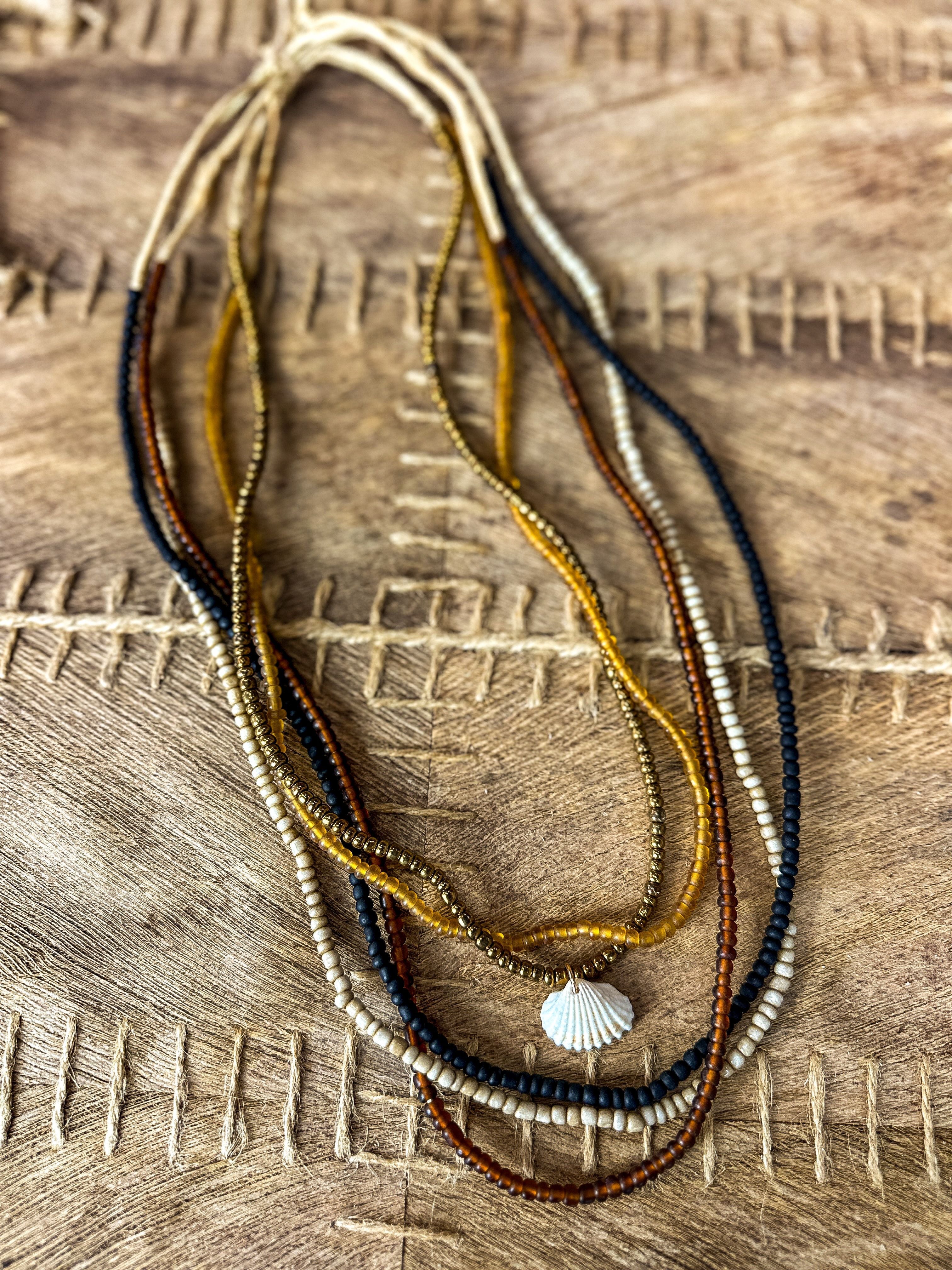Layer Necklace Set of 5 | Batik Sand