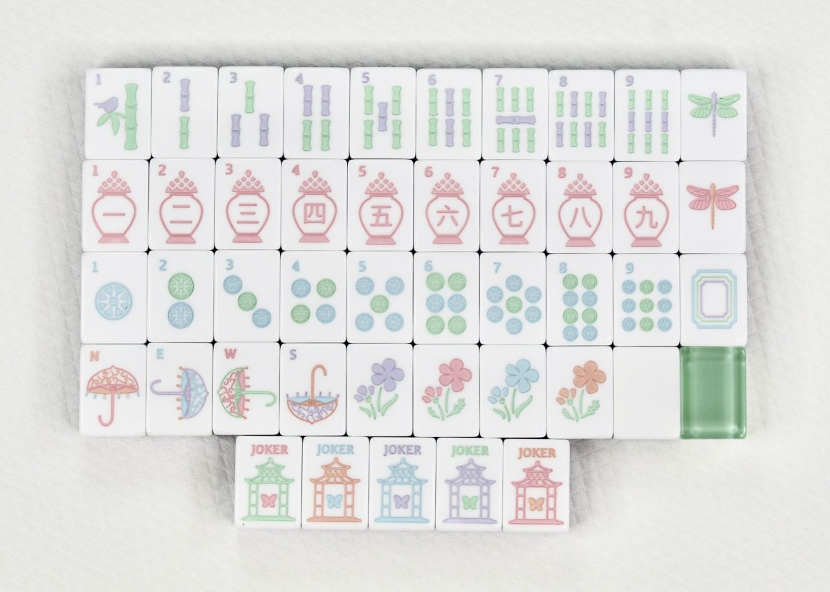 Garden Party Mahjong Tile Set
