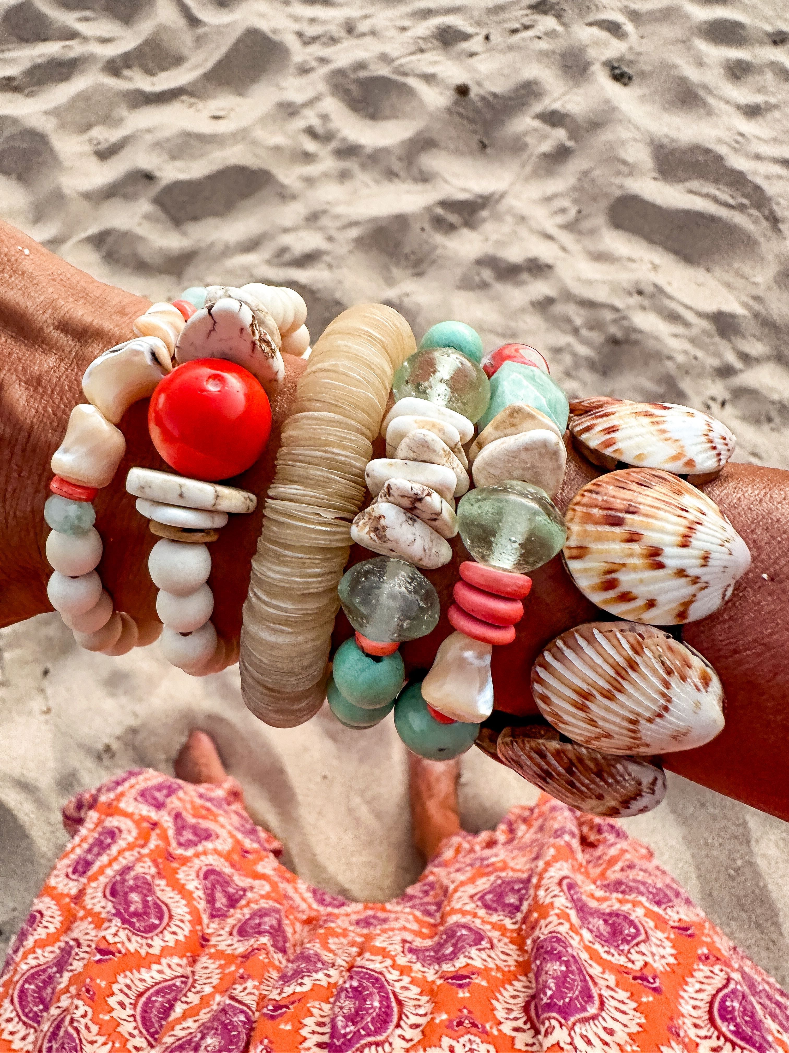 Single Stack Bracelet | Coral Bay