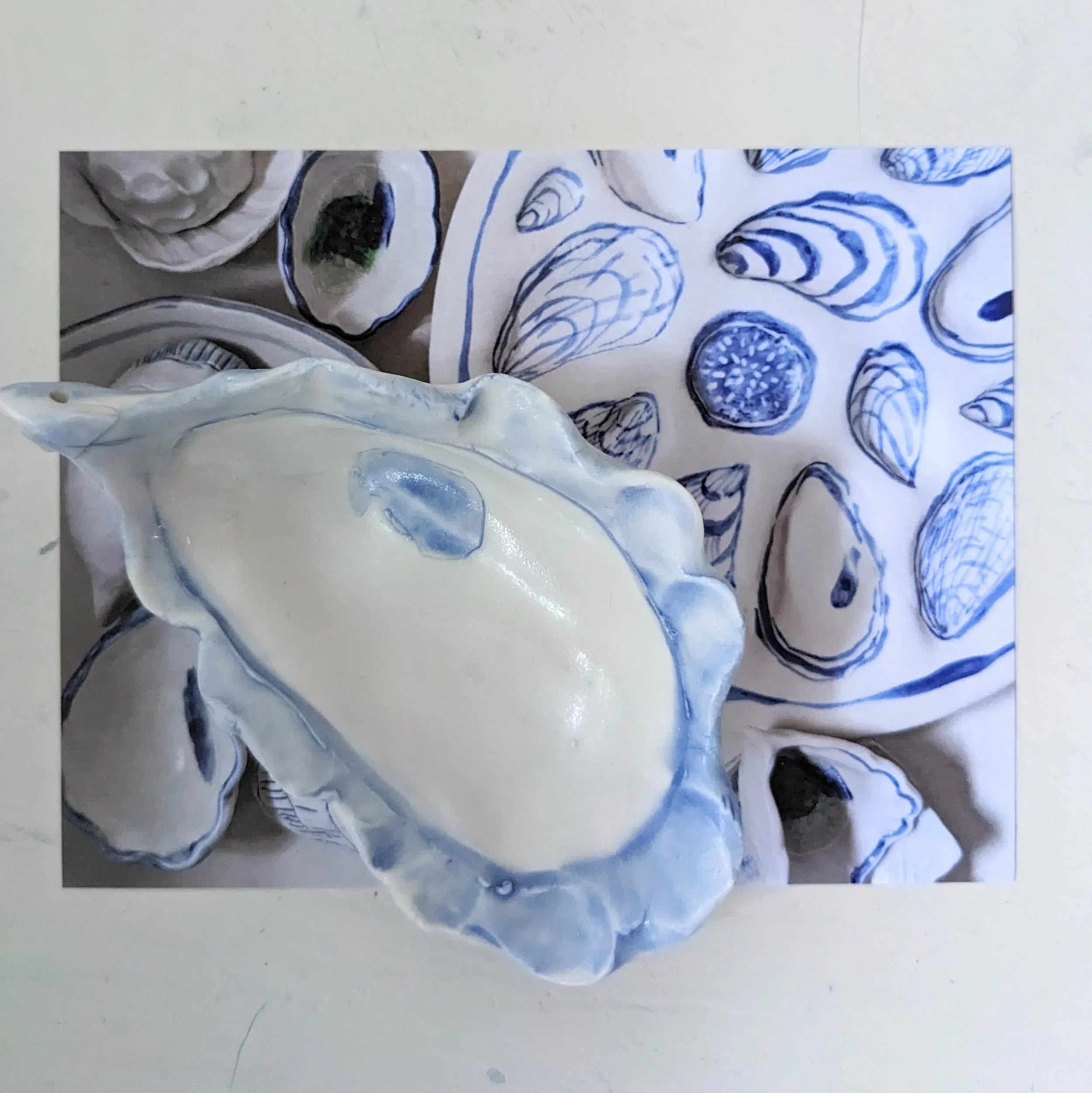 Oyster Plate - Featured in Garden & Gun
