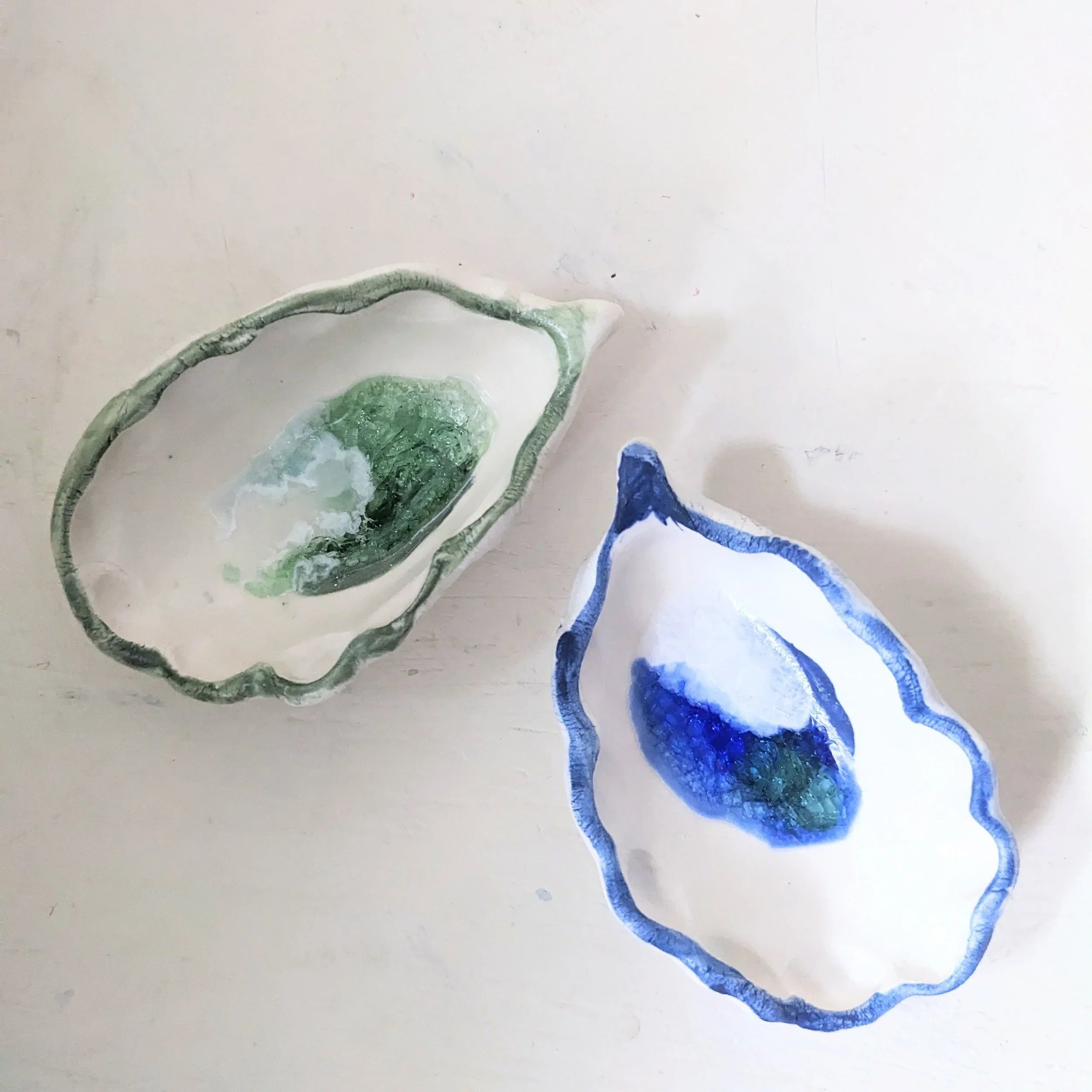 Sea Glass Oysters