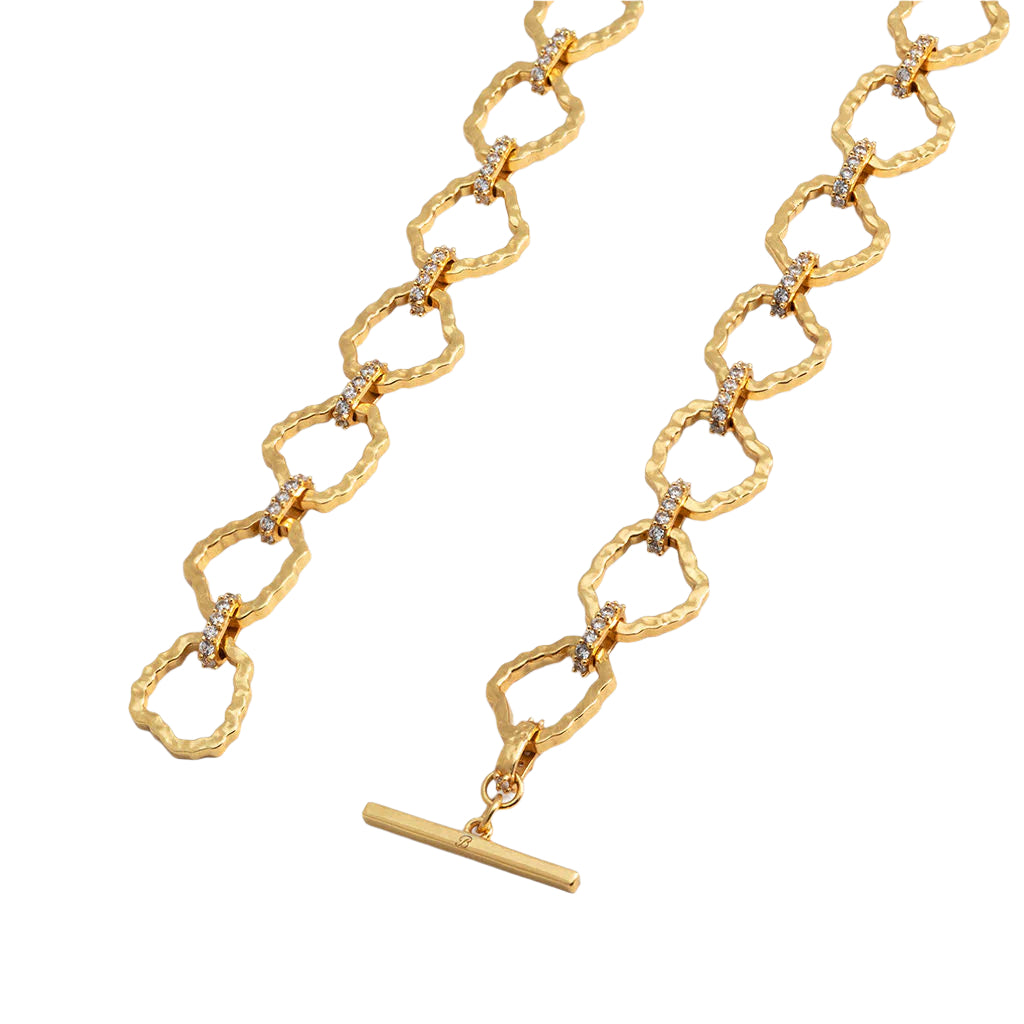 South of Broad Gold Plated Necklace