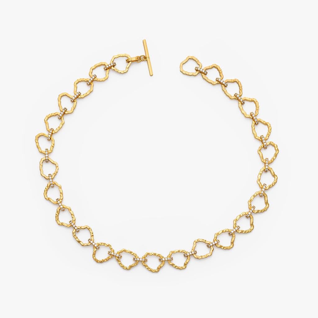 South of Broad Gold Plated Necklace