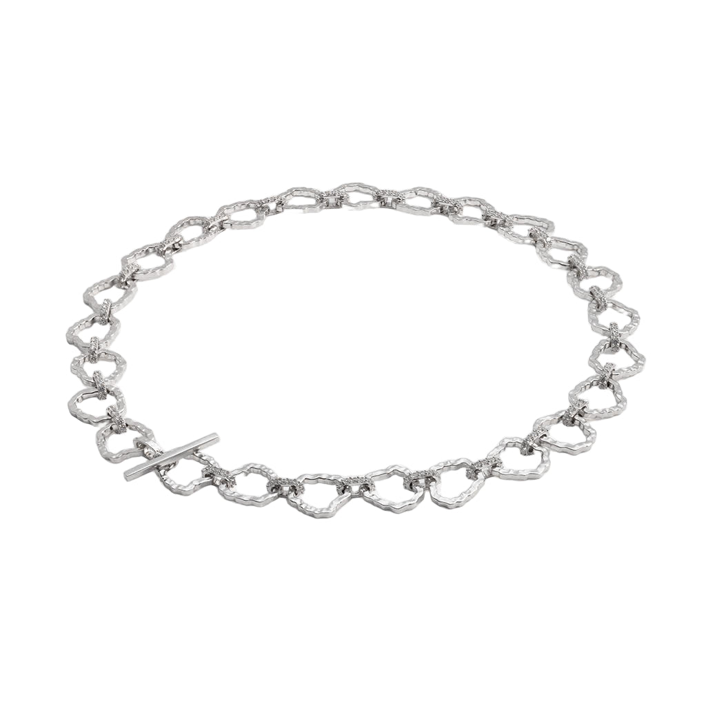 South of Broad Rhodium Plated Necklace
