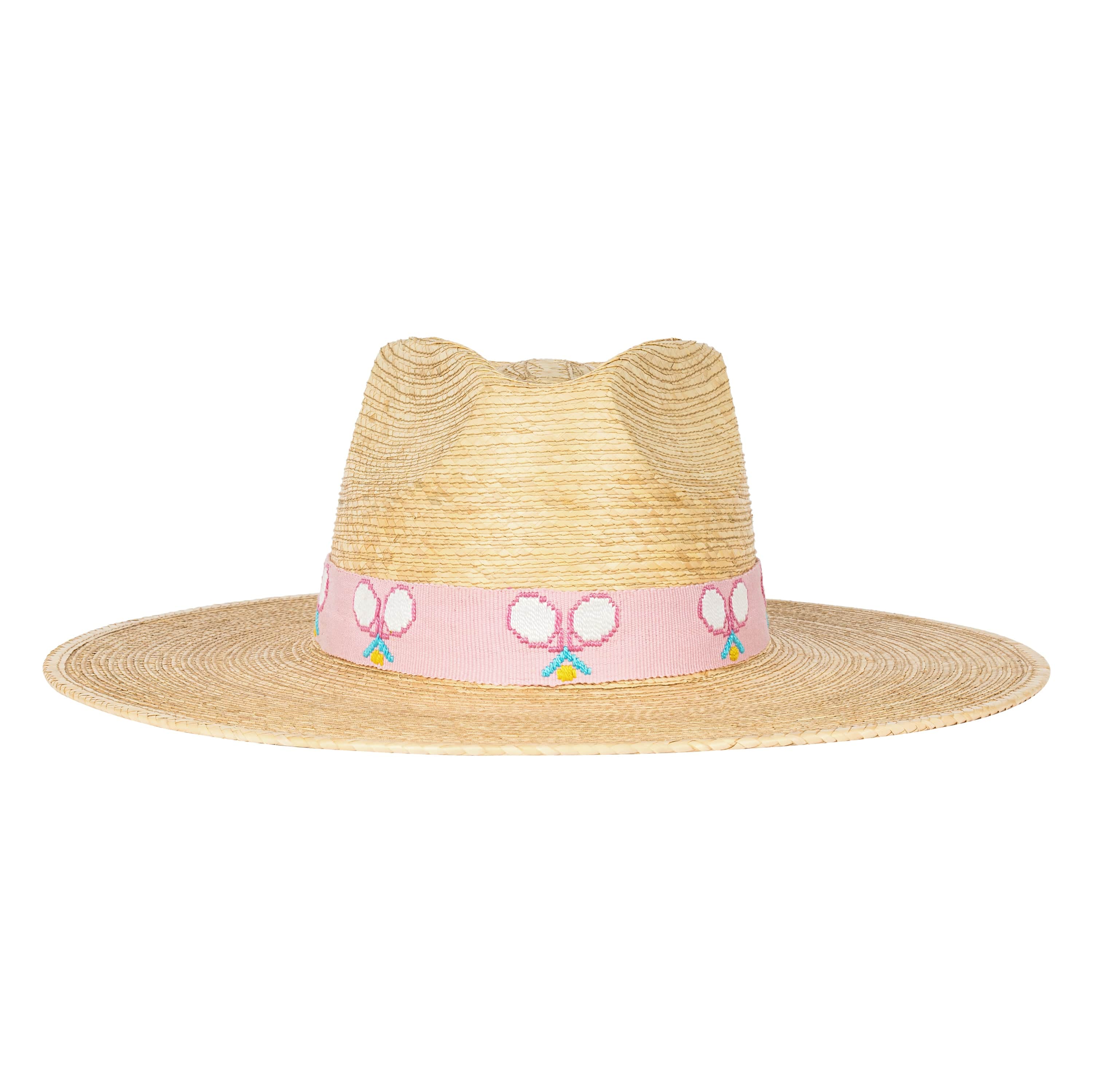 Pink Tennis Racket Palm Hat