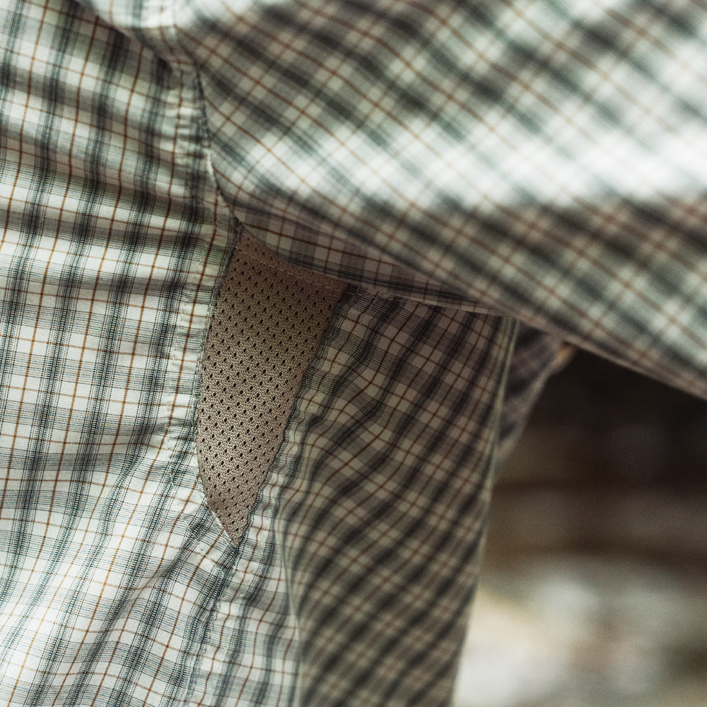 TSG Airetex™ Brooks Long Sleeve Shirt (Field Plaid Grey)