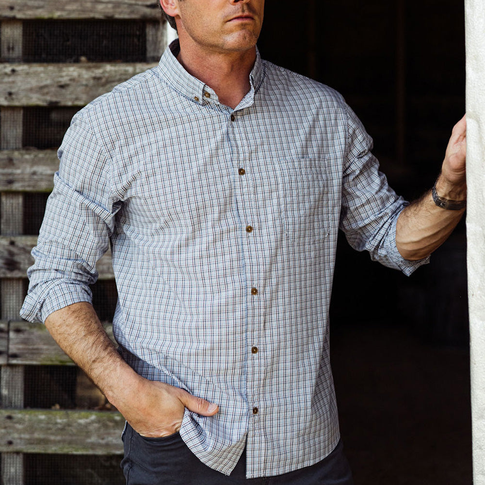 TSG Airetex™ Sutton Shirt in Rio Plaid