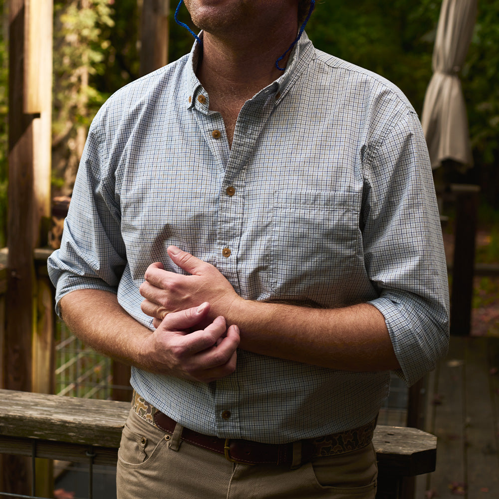 TSG Airetex™ Sutton Shirt in Riverside Check