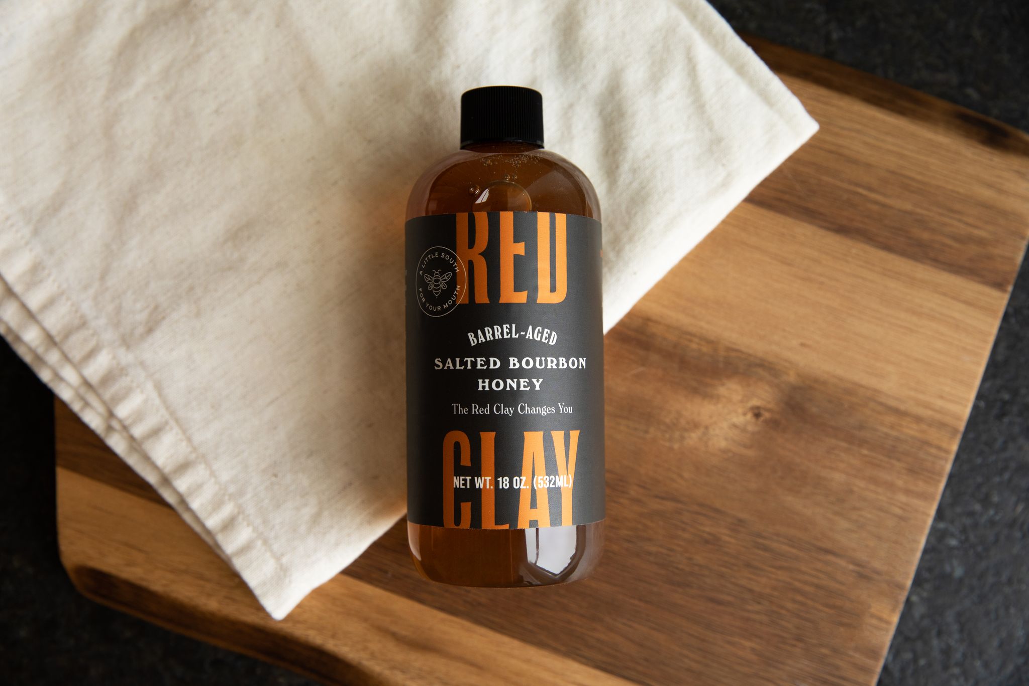 Barrel-Aged Salted Bourbon Honey