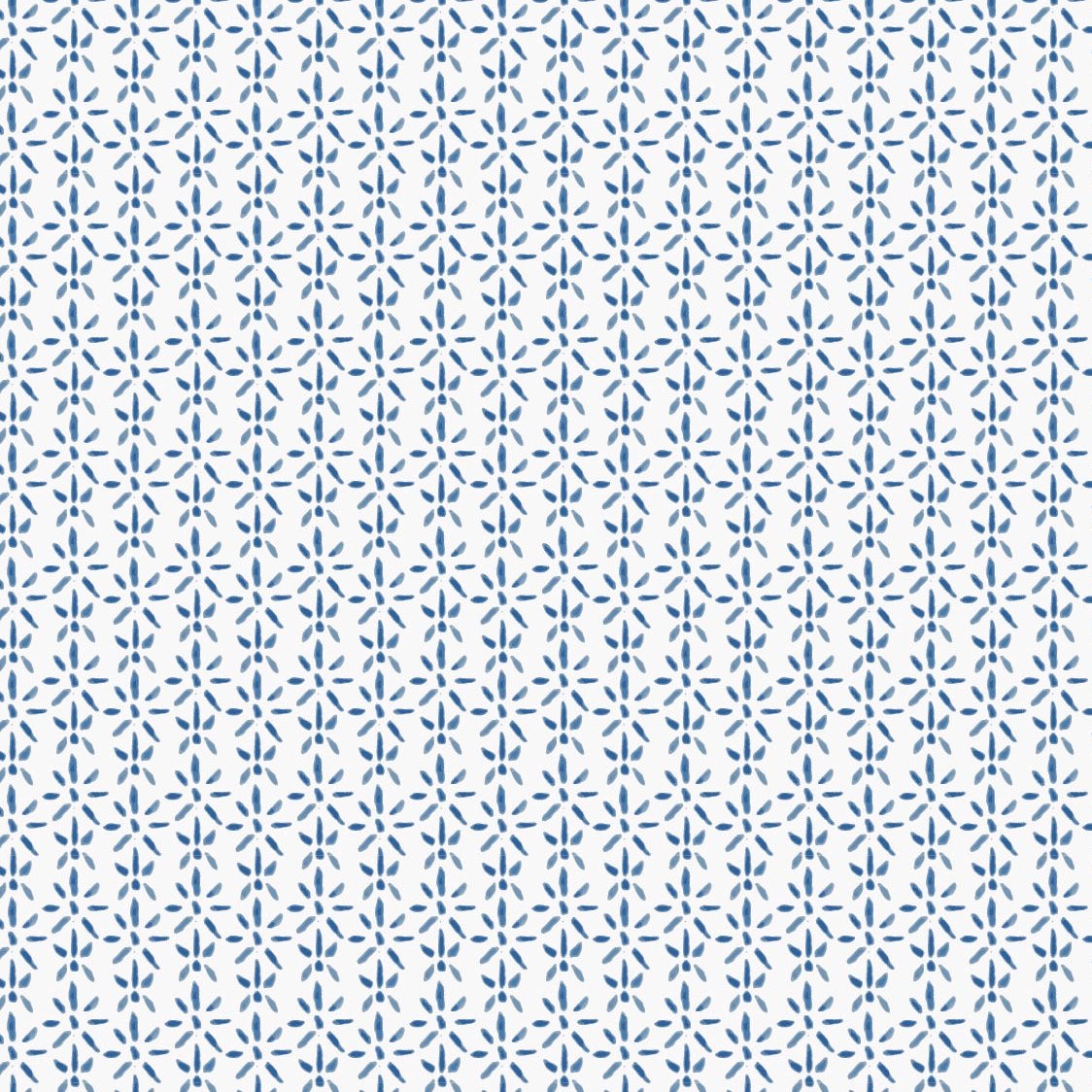 Gift Wrap - Holiday Star in Blue