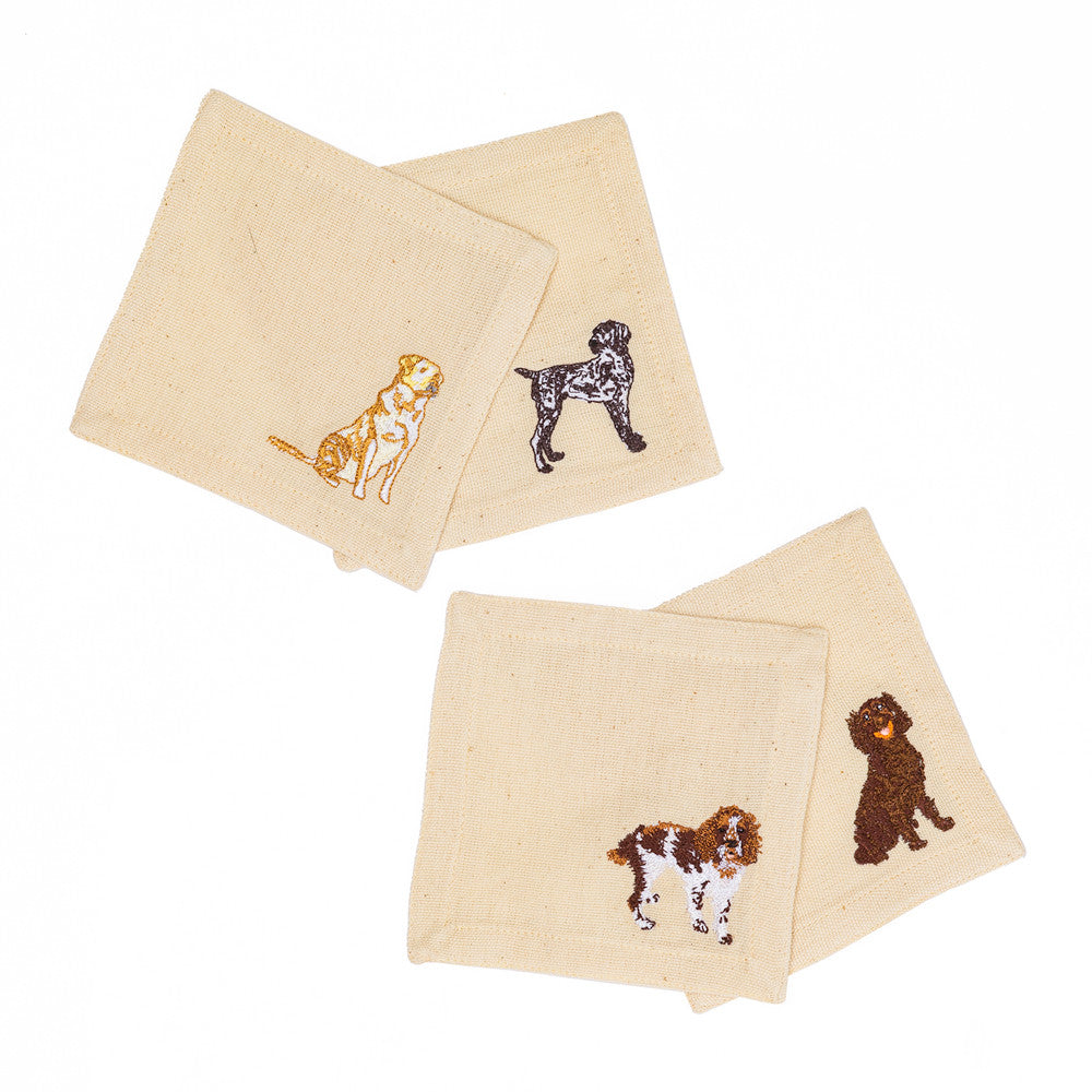 Sporting Dog Cocktail Napkins