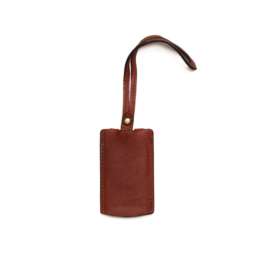 Luggage Tag in Solid Brass