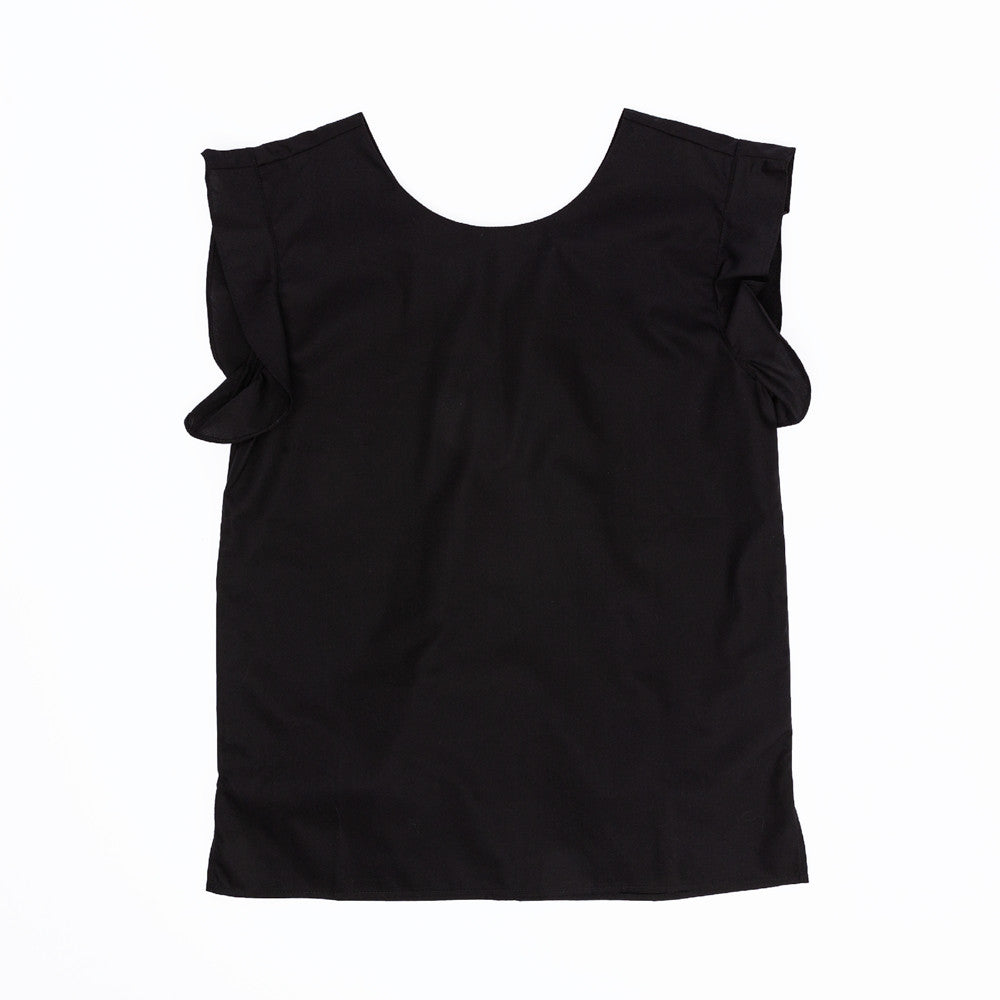 Reversible Flutter Sleeve Top