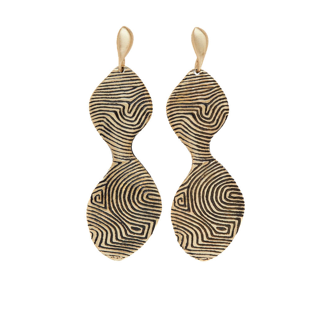 Zen Bronze Earrings
