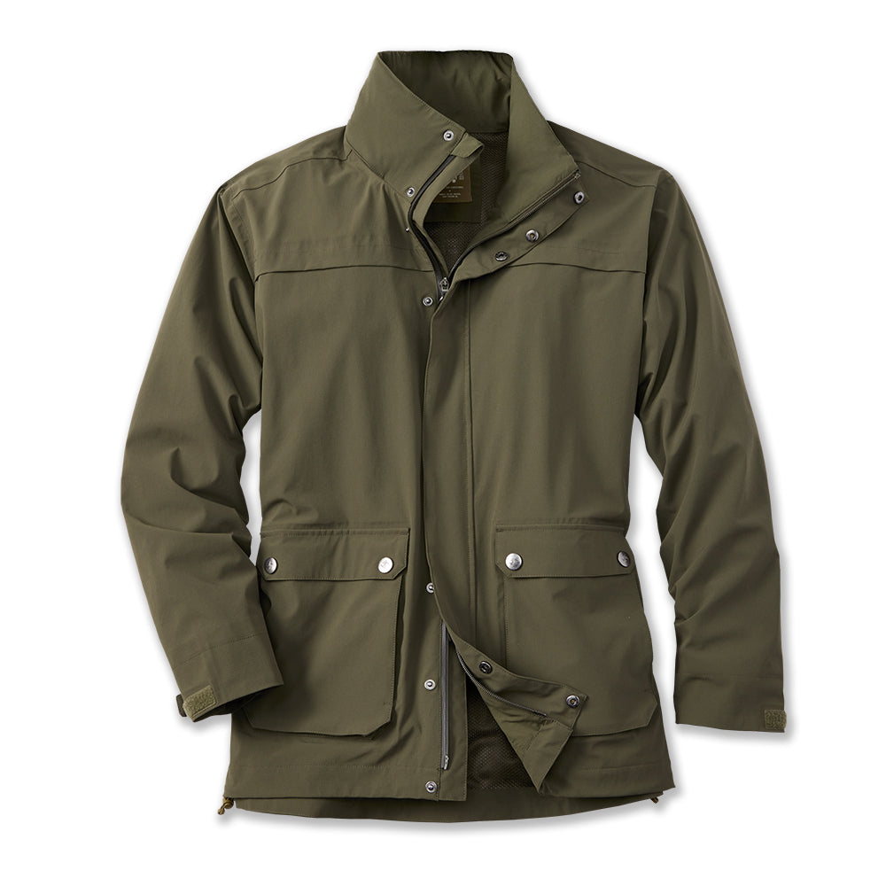 TSG Havenfield Shell Jacket in Dark Olive
