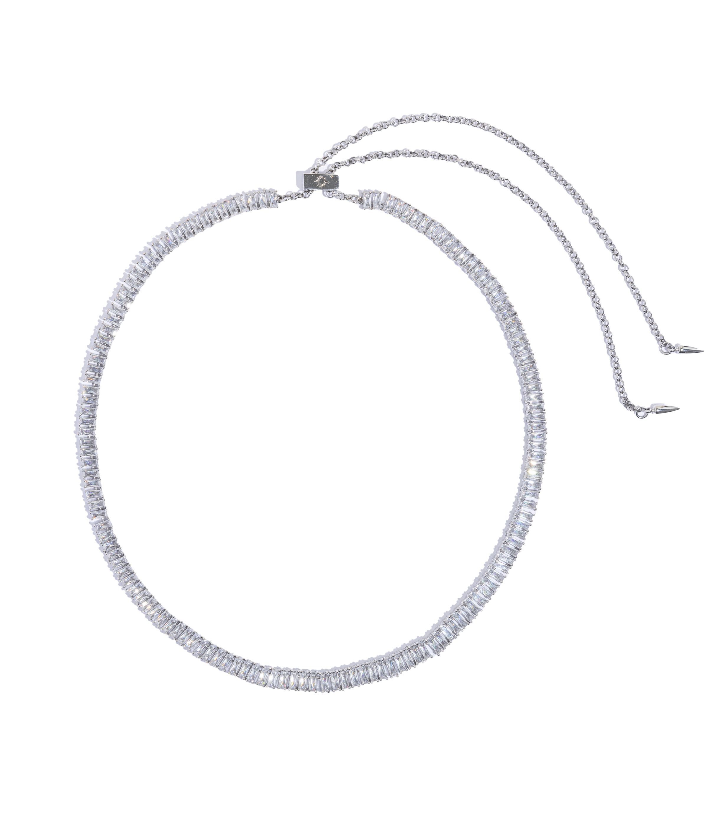 Alice Tennis Slider Necklace