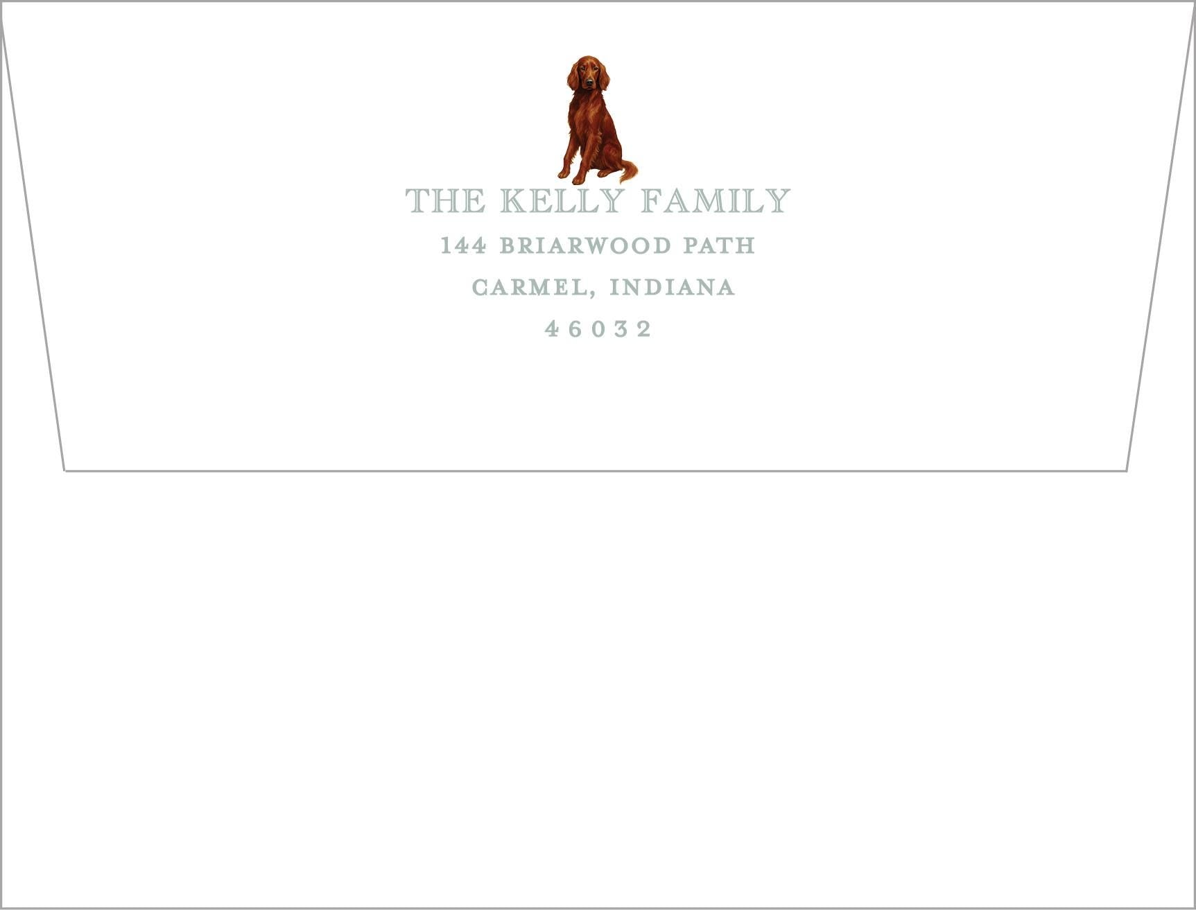 Irish Setter Stationery