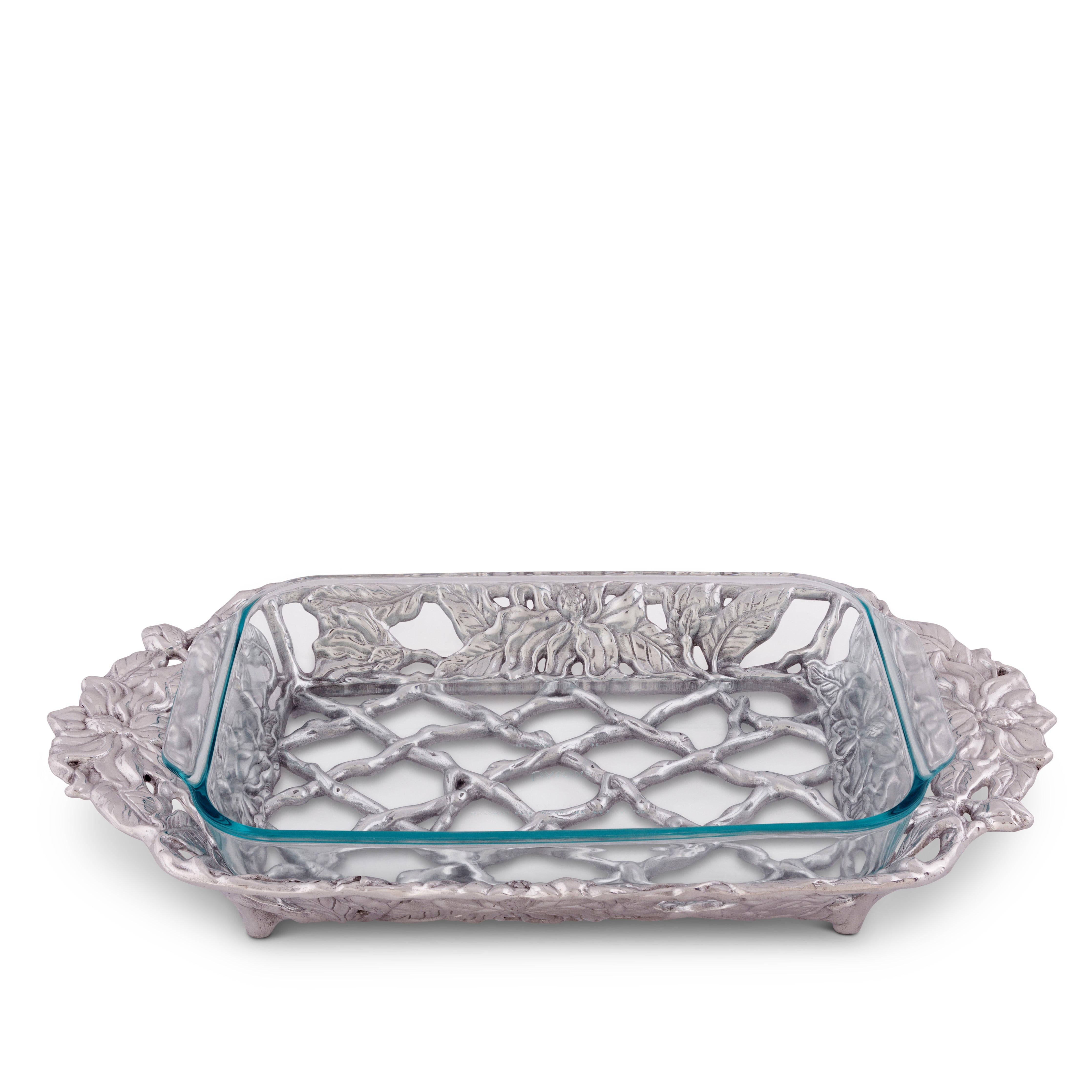 3 Quart Magnolia Pyrex Holder