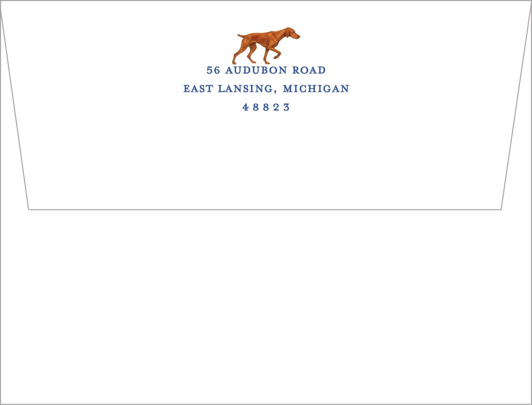 Vizsla Pointer Stationery