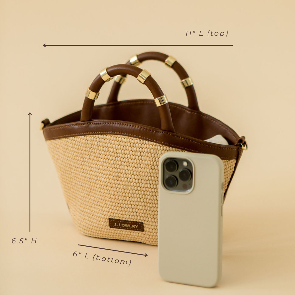 MINI TOTE | Raffia
