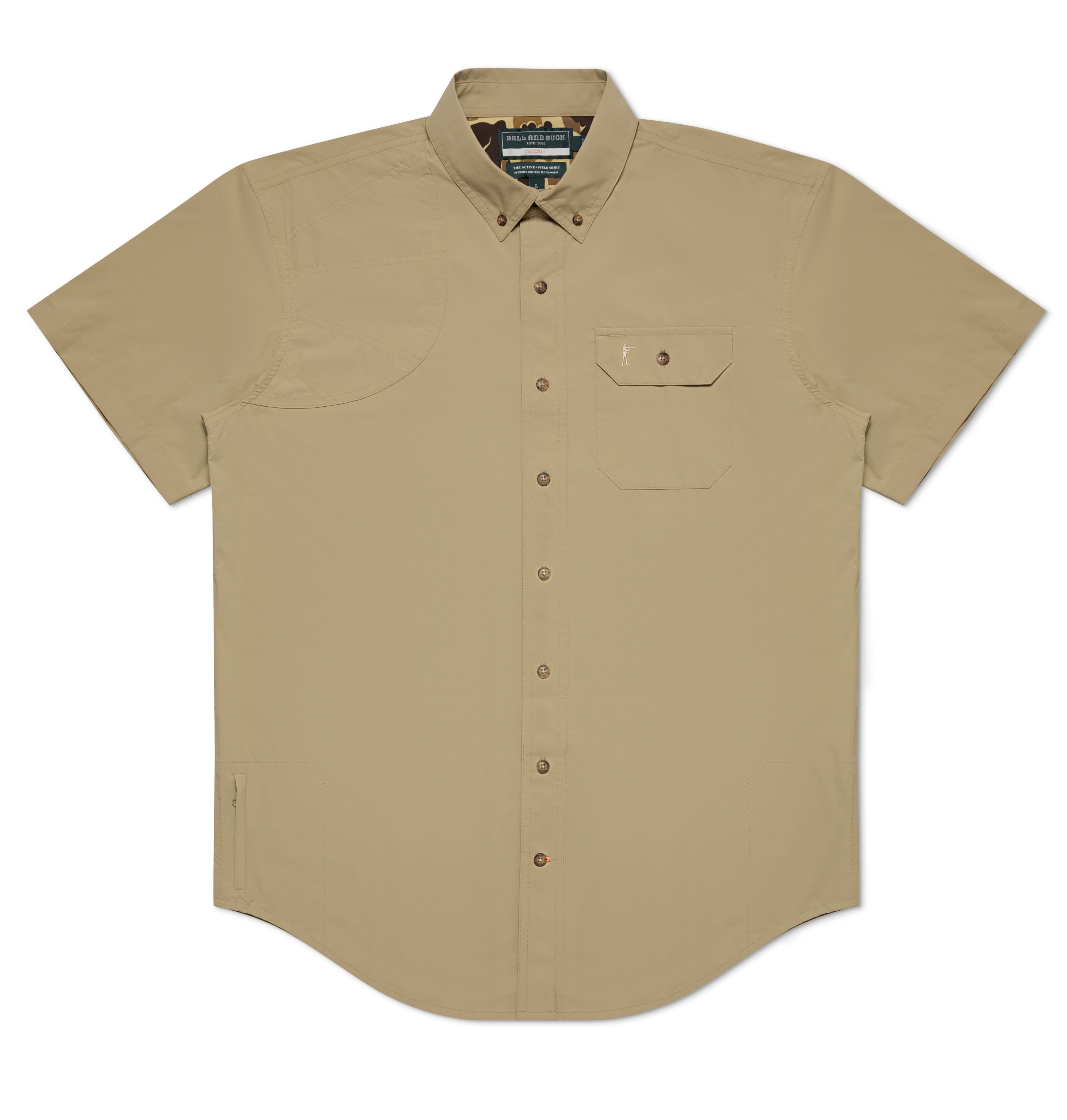 Active+ Field Shirt, Short Sleeve