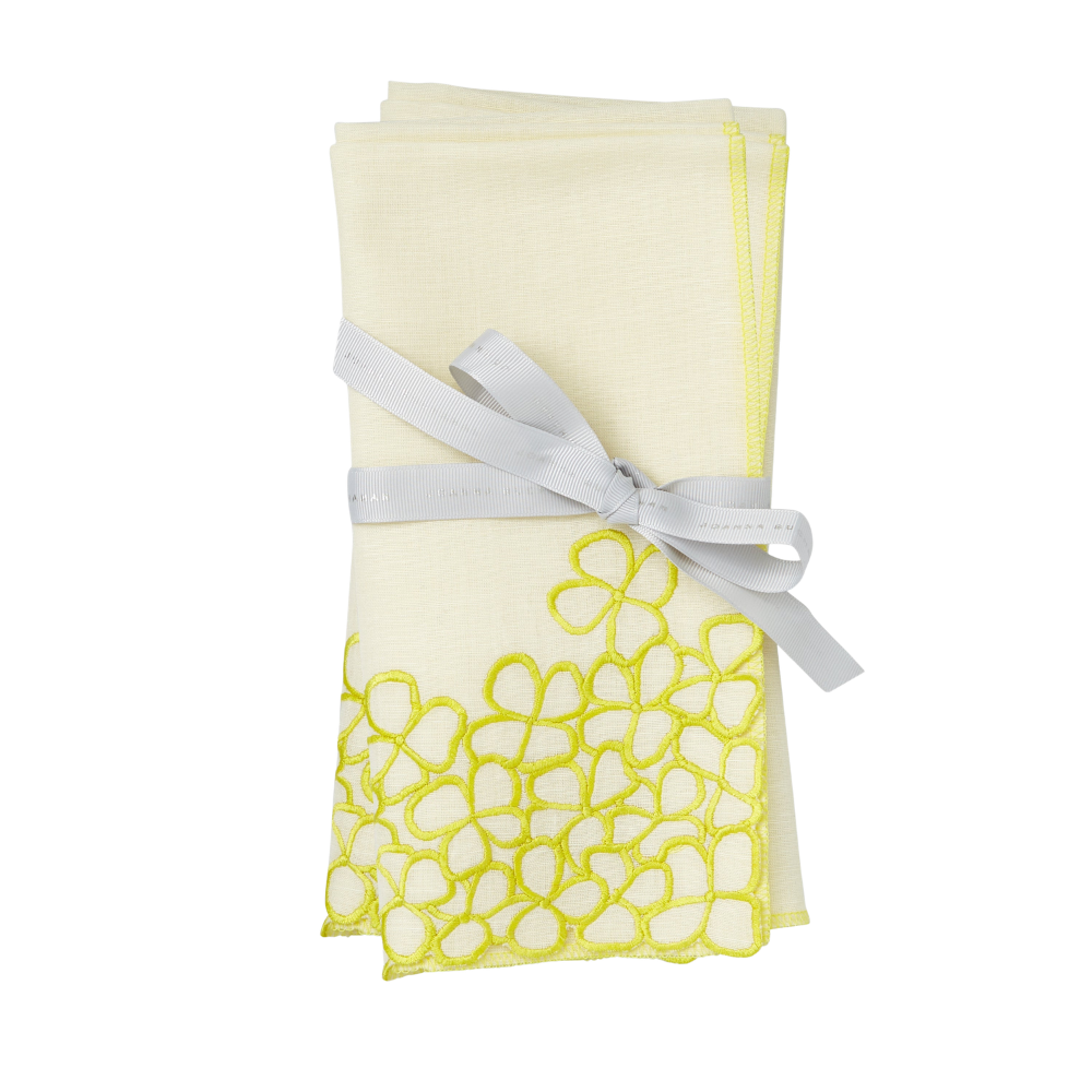 Joanna Buchanan Hydrangea Dinner Napkins - Thumbnail 3