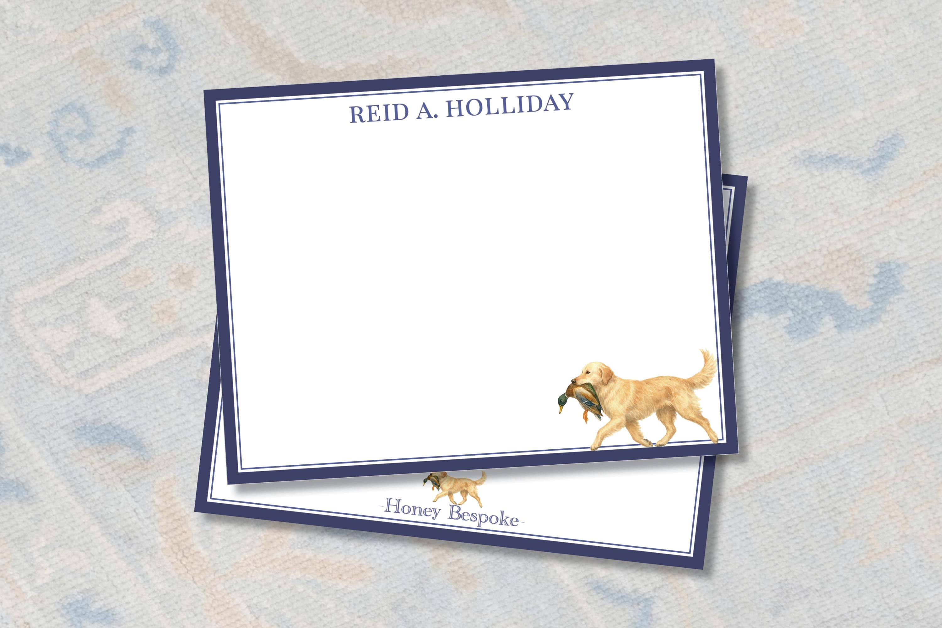 Labrador Hunting Dog Stationery