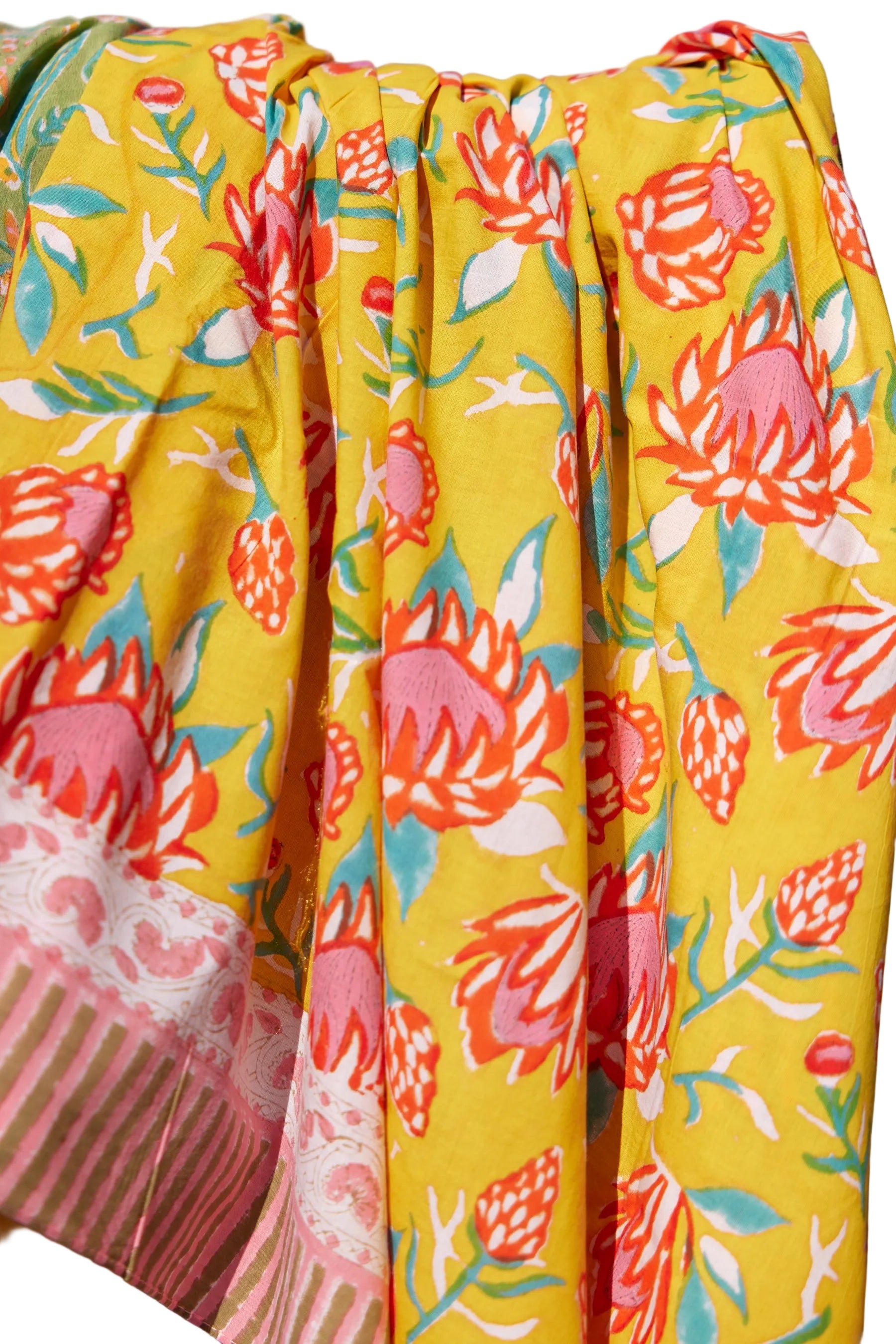 Printed Cotton Picnic Throw