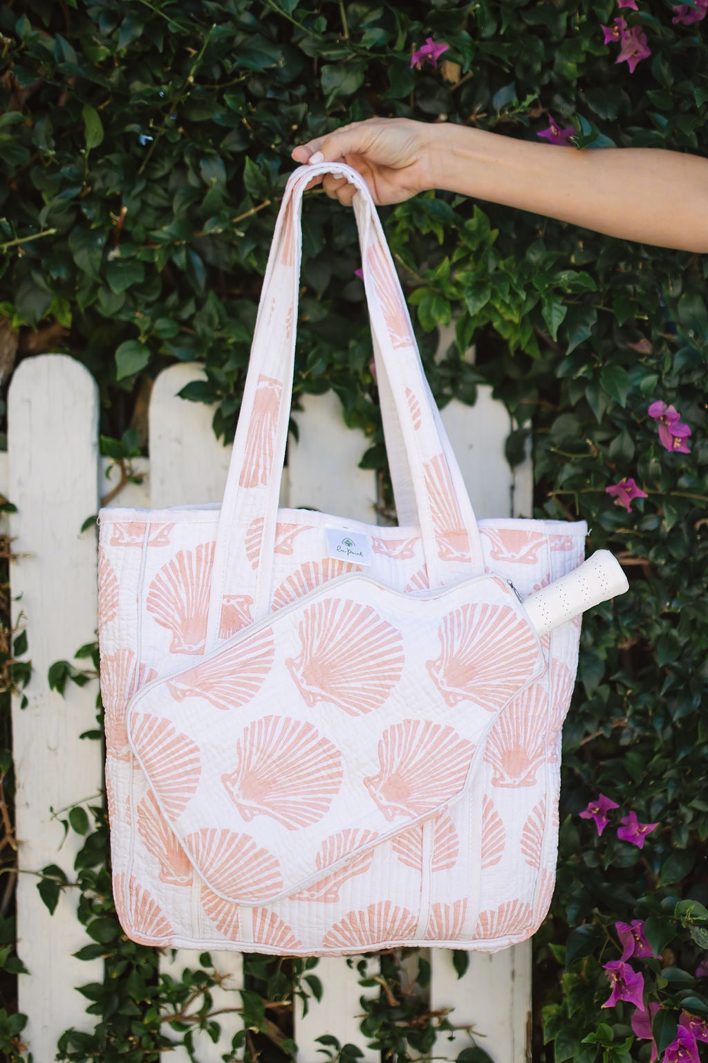 the pickleball bag - palm beach pink