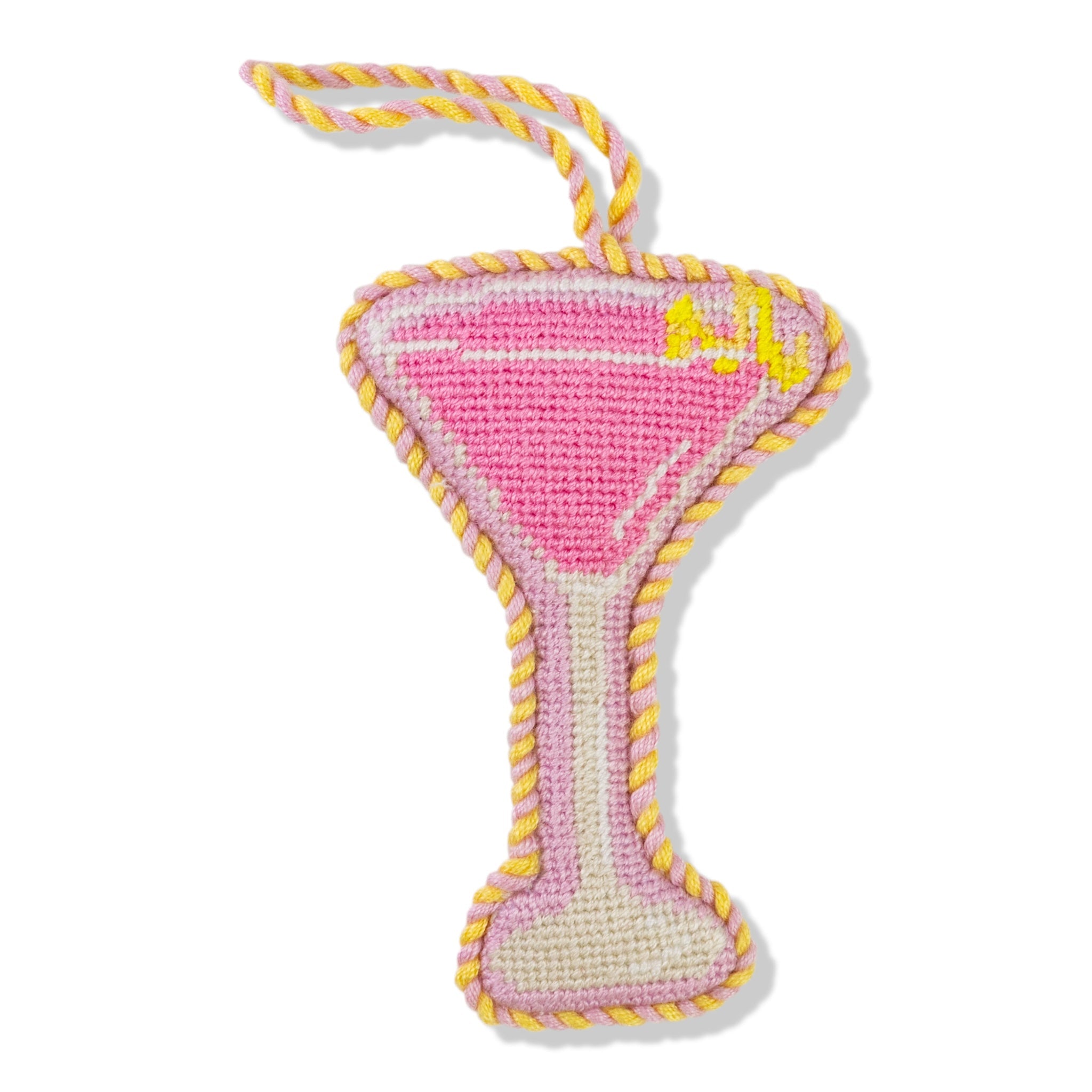 Cosmopolitan Needlepoint Icon Ornament