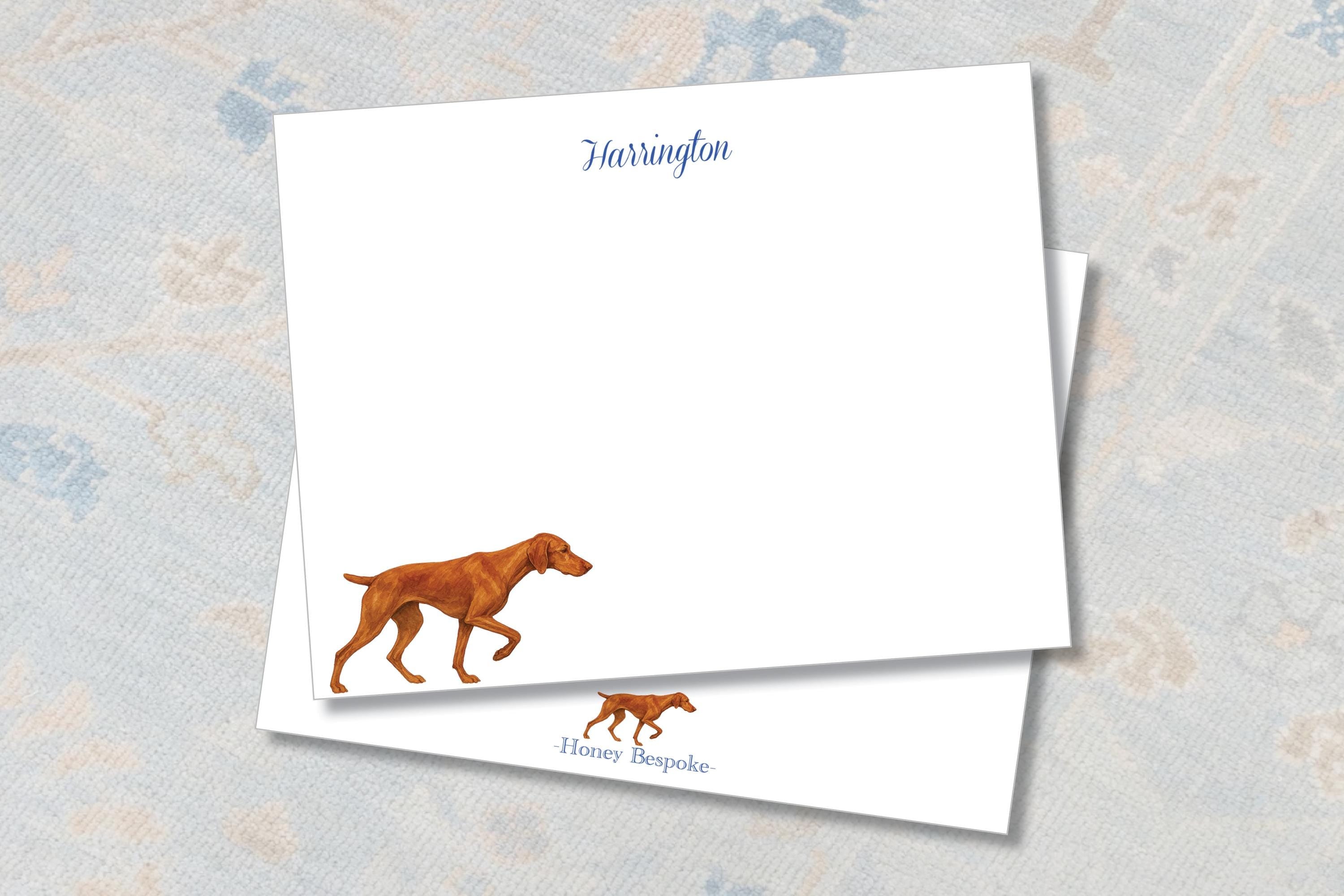 Vizsla Pointer Stationery