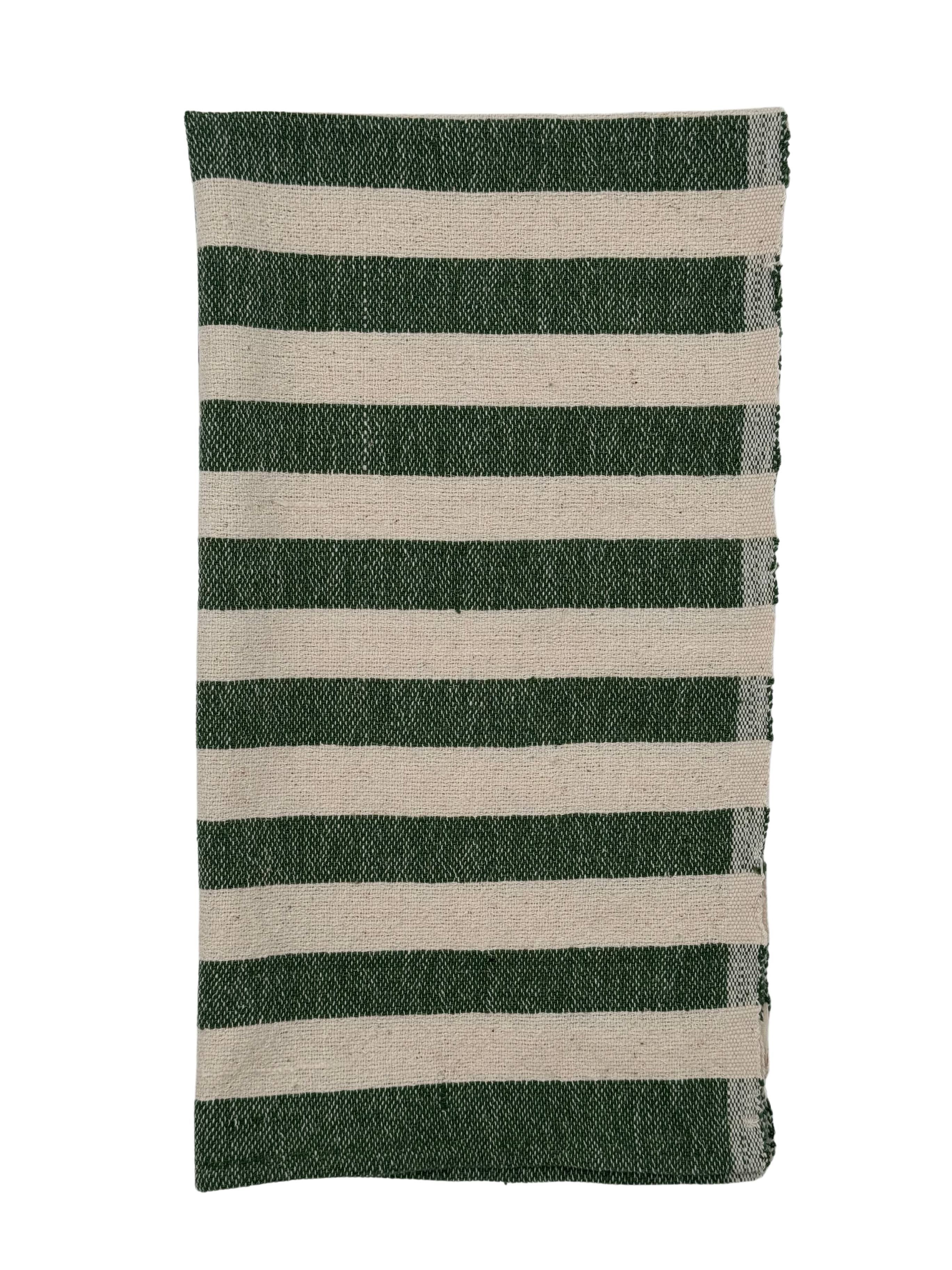 Hand-Woven Stripe Tea Towel