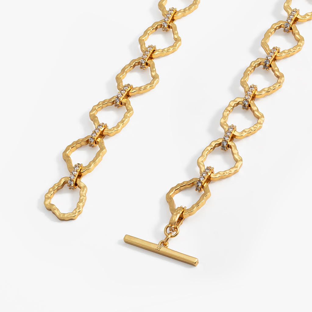 Radcliffeborough Gold Plated Bracelet