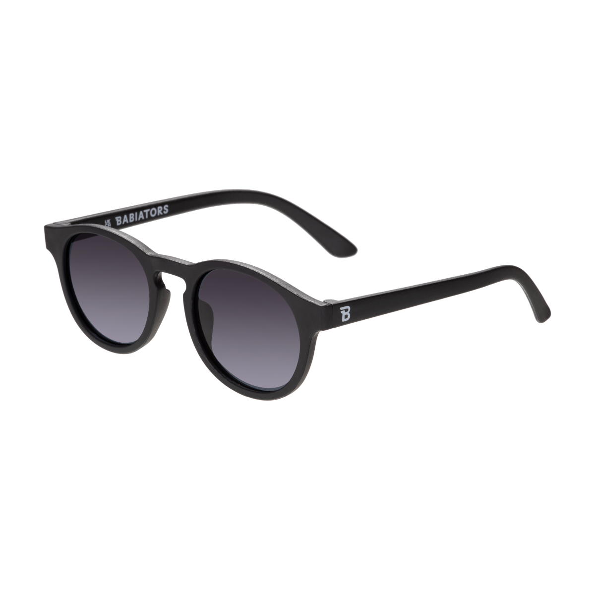 Jet Black Keyhole | Polarized Smoke Lenses