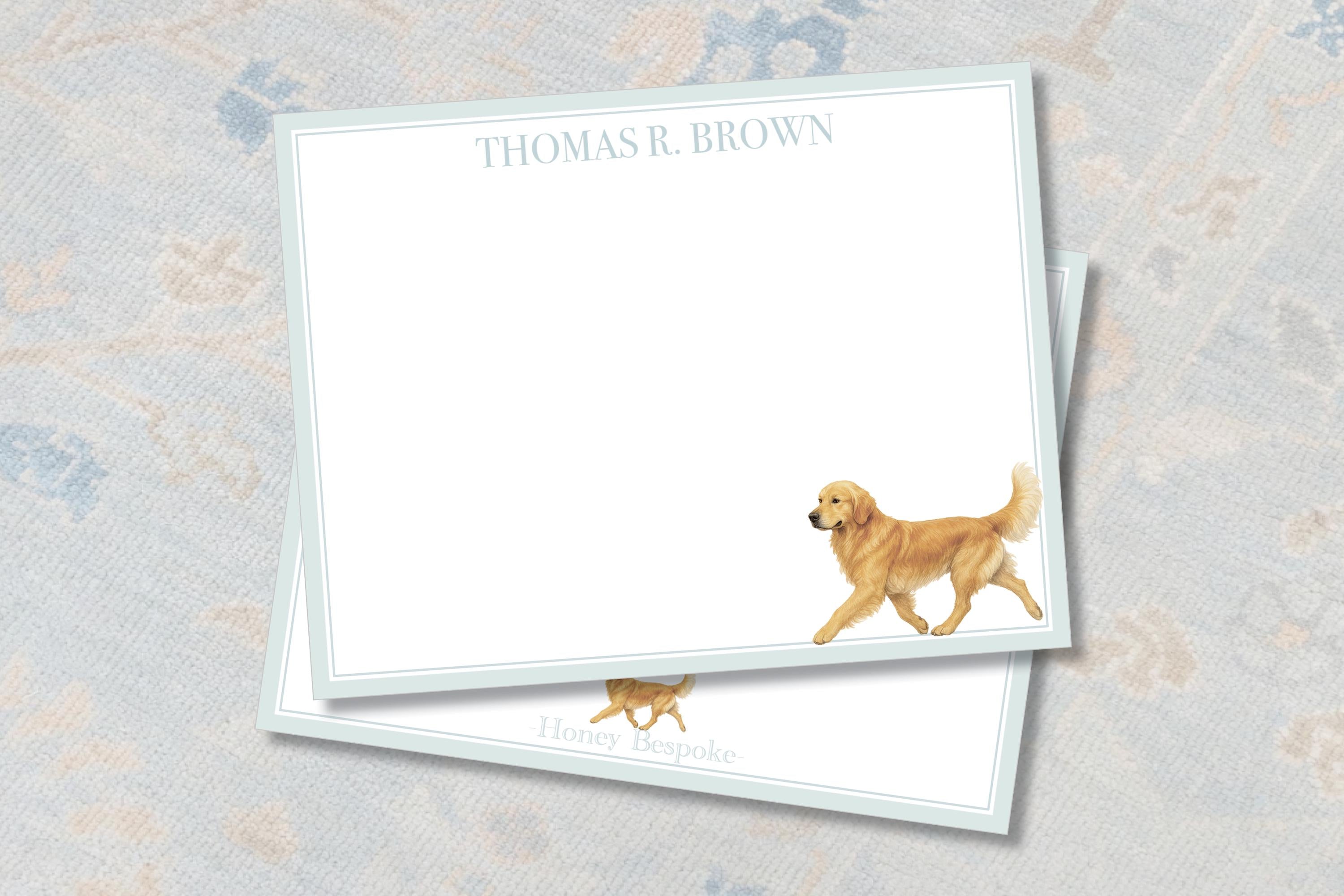 Golden Retriever Stationery