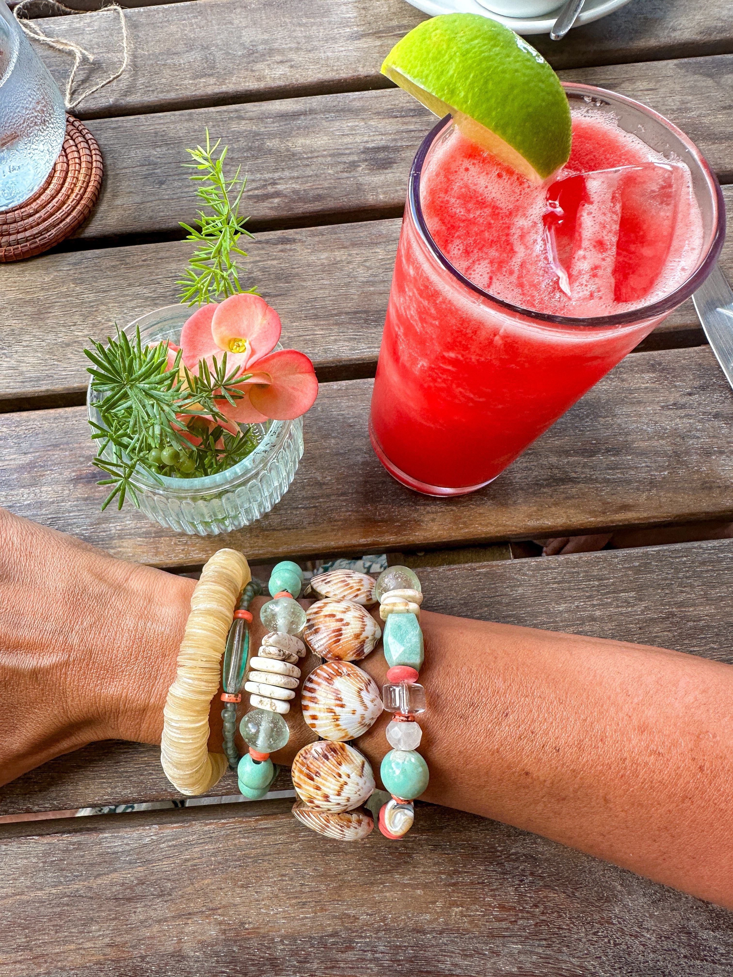 Single Stack Bracelet | Coral Bay