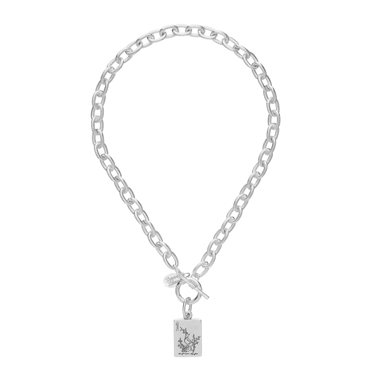 Bird Bam Mahjong Toggle Necklace
