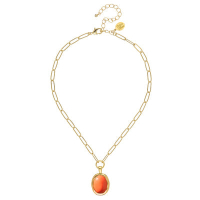 Caroline Paperclip Necklace