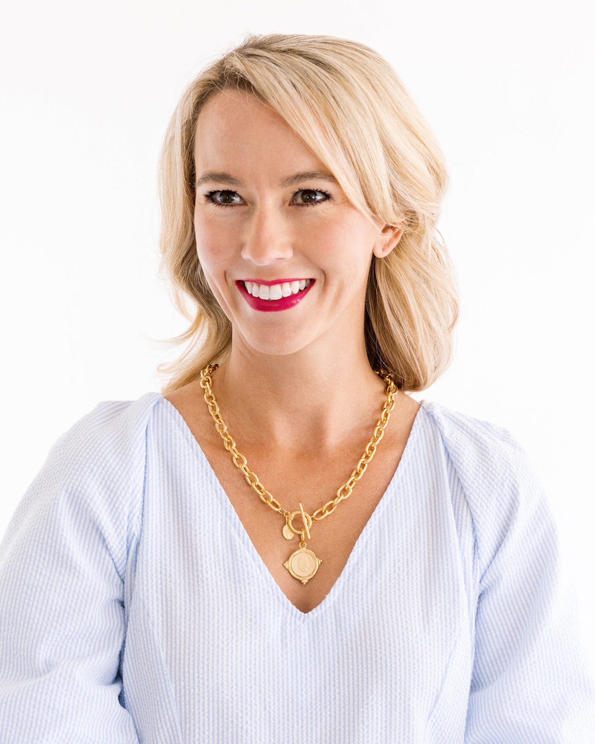 Coin Toggle Necklace